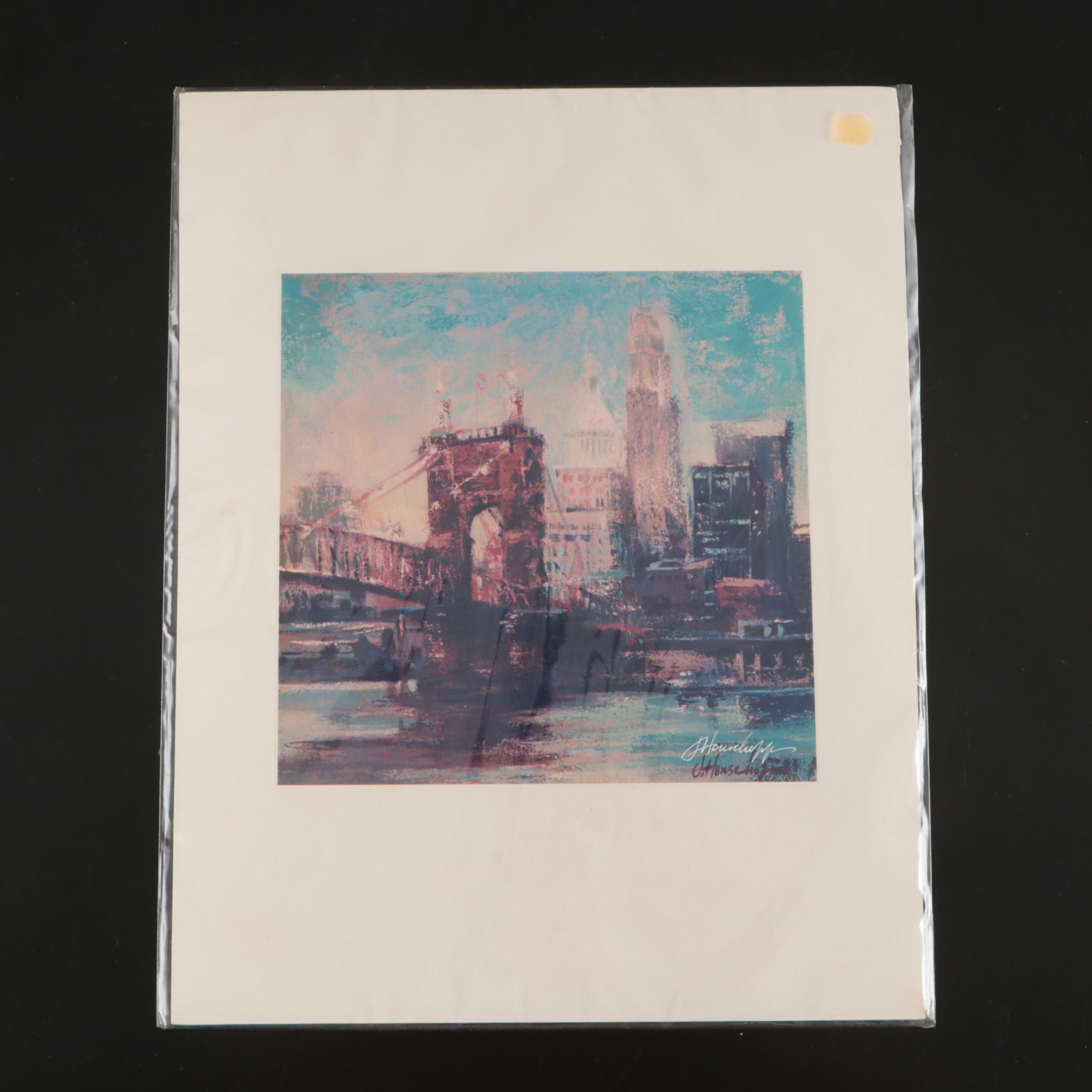 Giclée Prints of Cincinnati and Digital Photographic Print of Dayton, KY