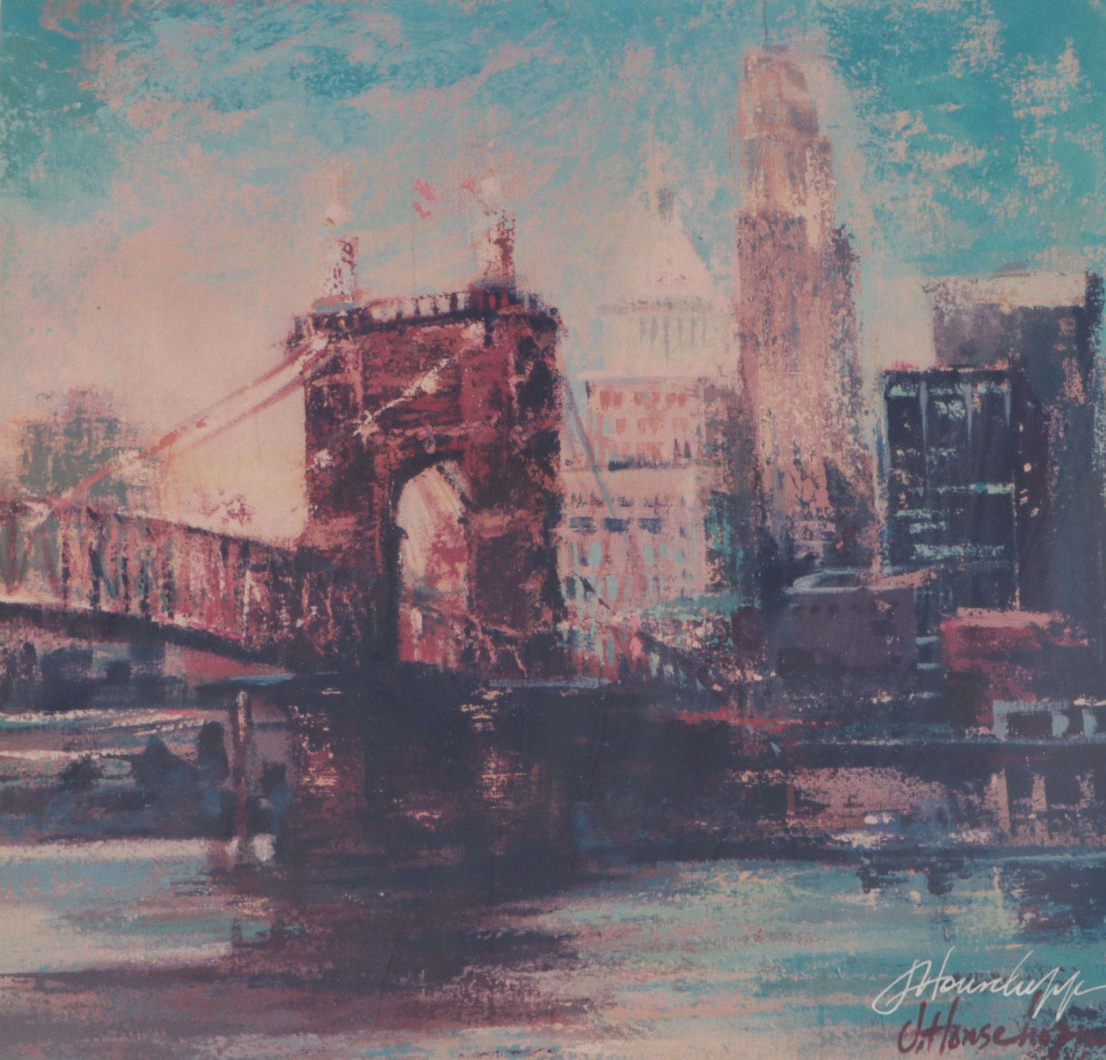 Giclée Prints of Cincinnati and Digital Photographic Print of Dayton, KY