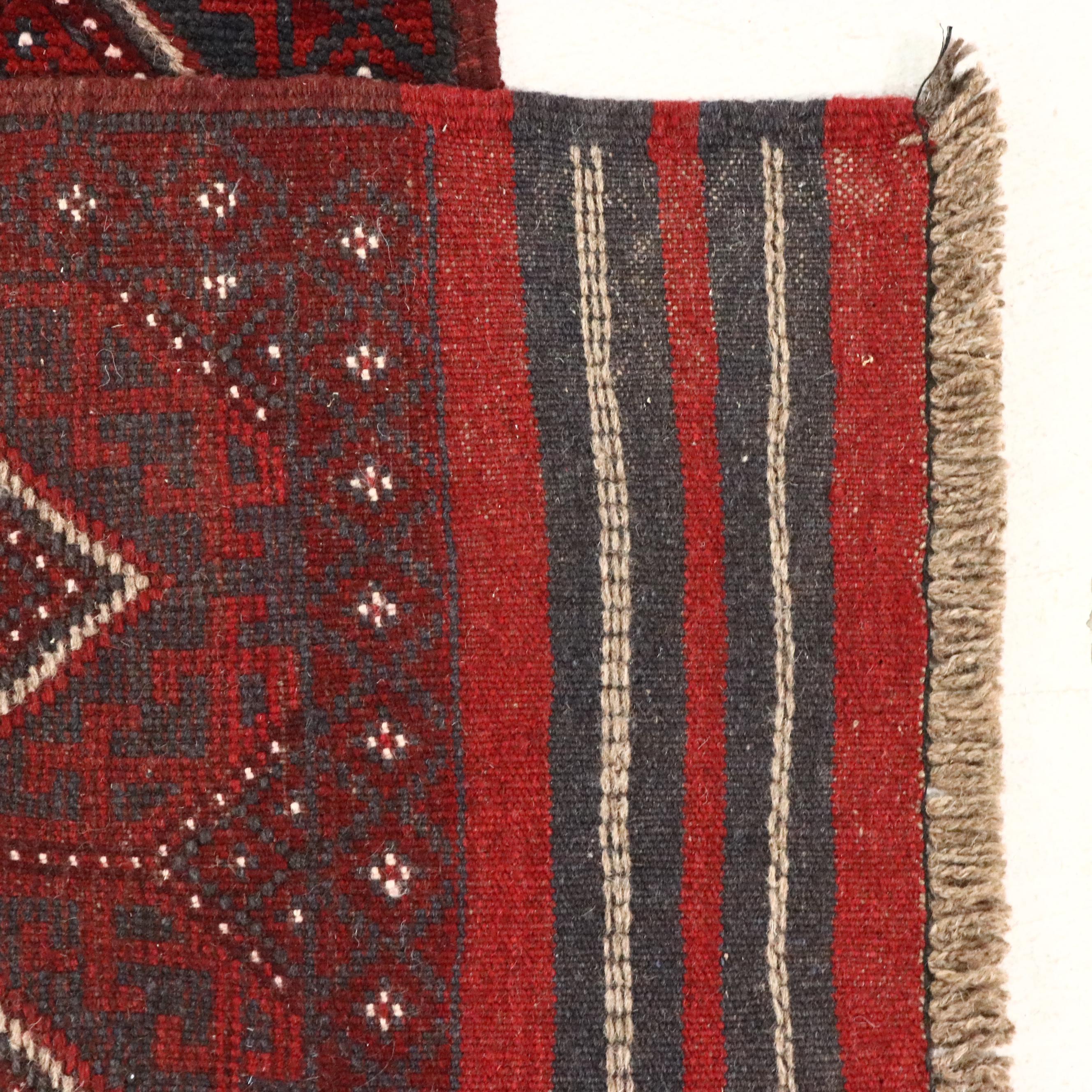 2' x 8'3 Handwoven Afghan Mashwani Carpet Runner