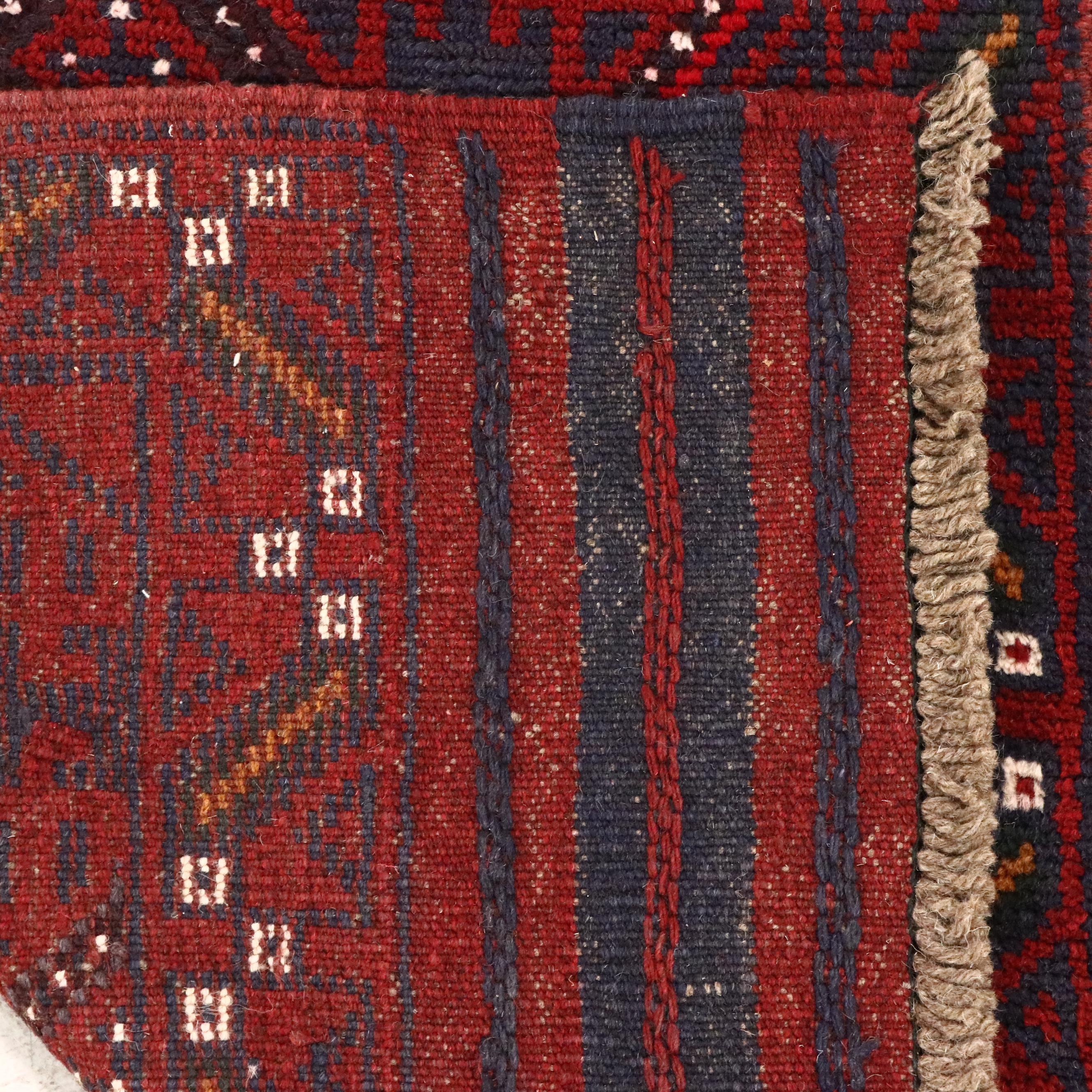 2'2 x 12' Handwoven Afghan Mashwani Carpet Runner