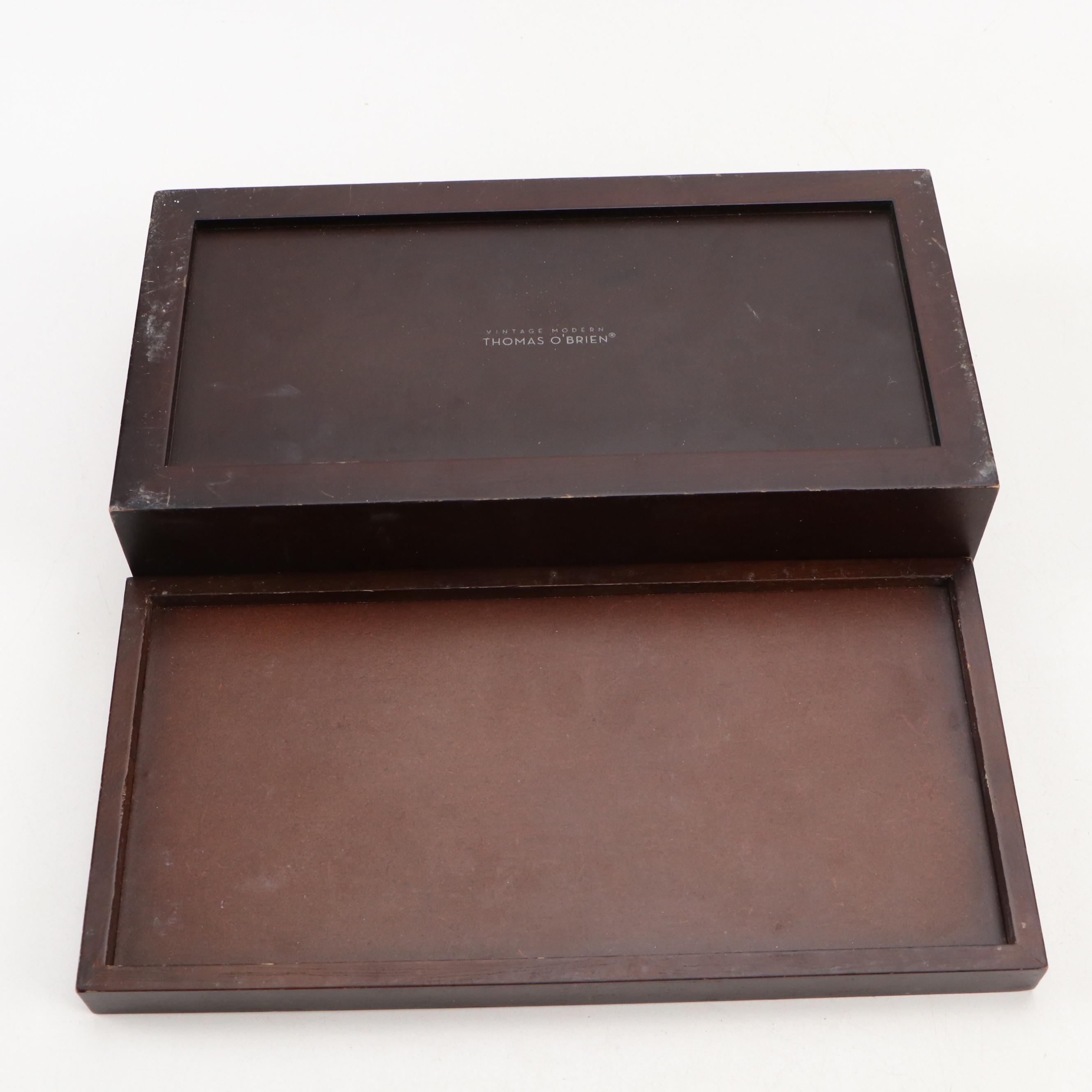 Stoneware Jar with Yugoslav Carved Wood Urn, Pressed Tin Tile and More