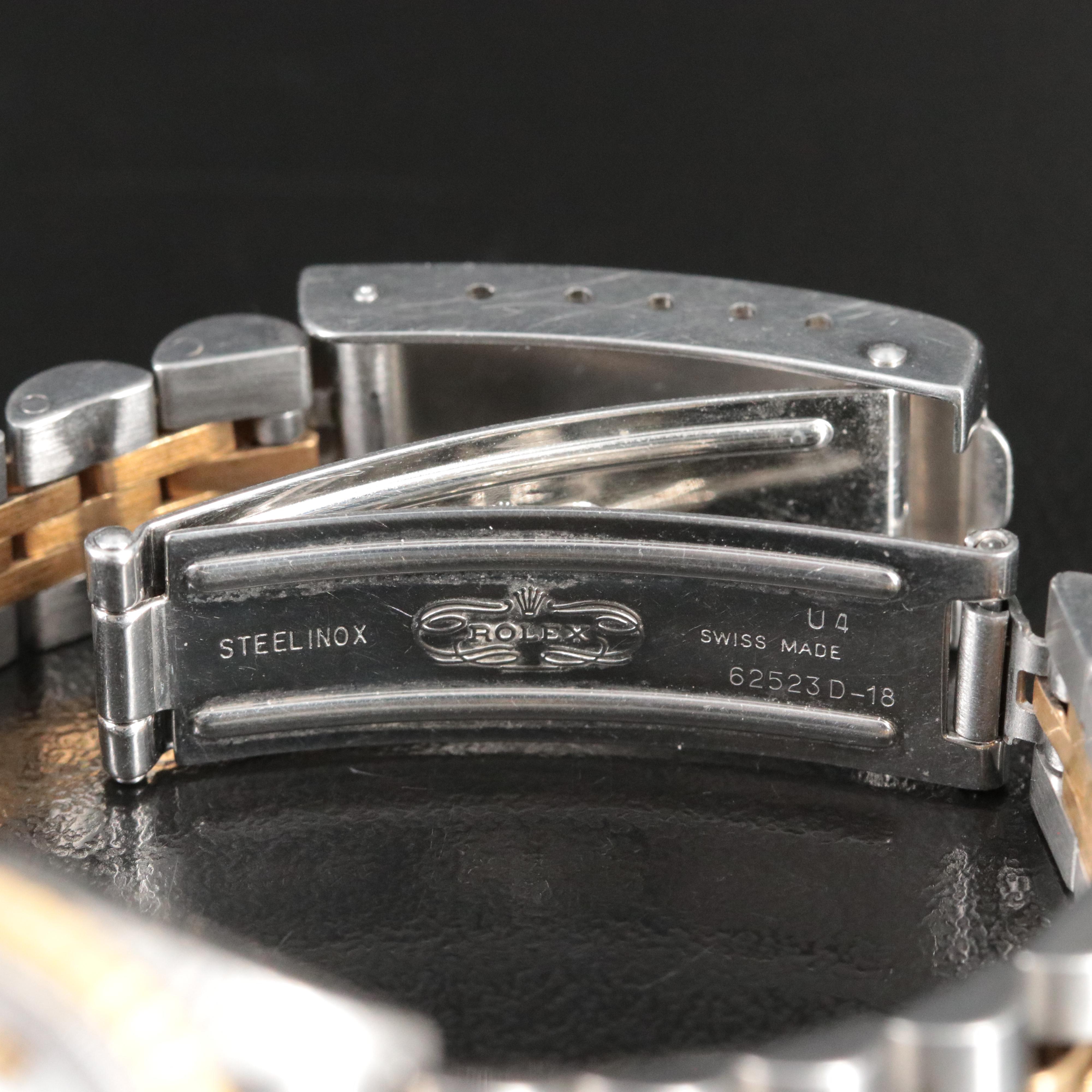 1997-1998 Rolex White Roman Dial Datejust Watch