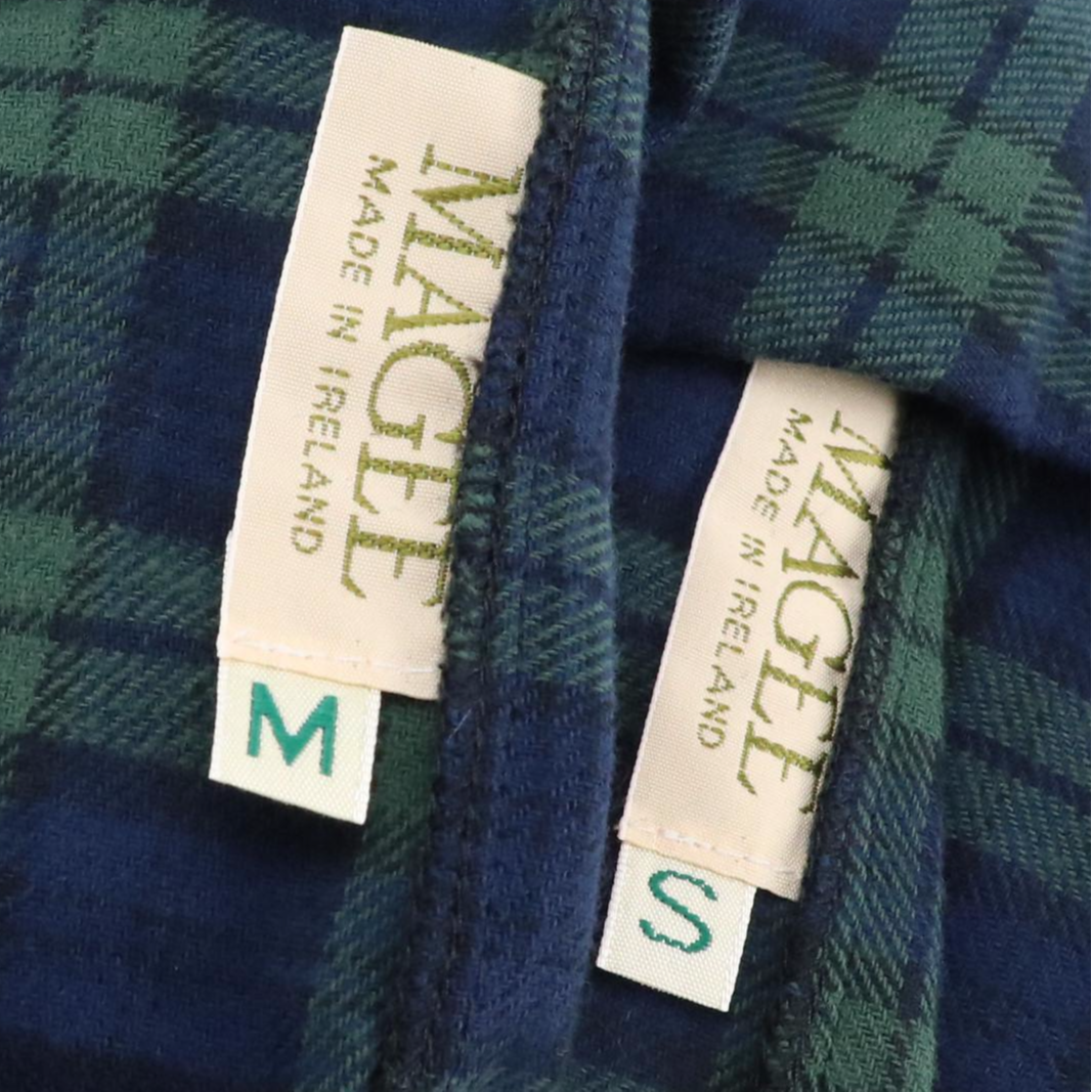 Magee Irish Flannel Sleep Shirts