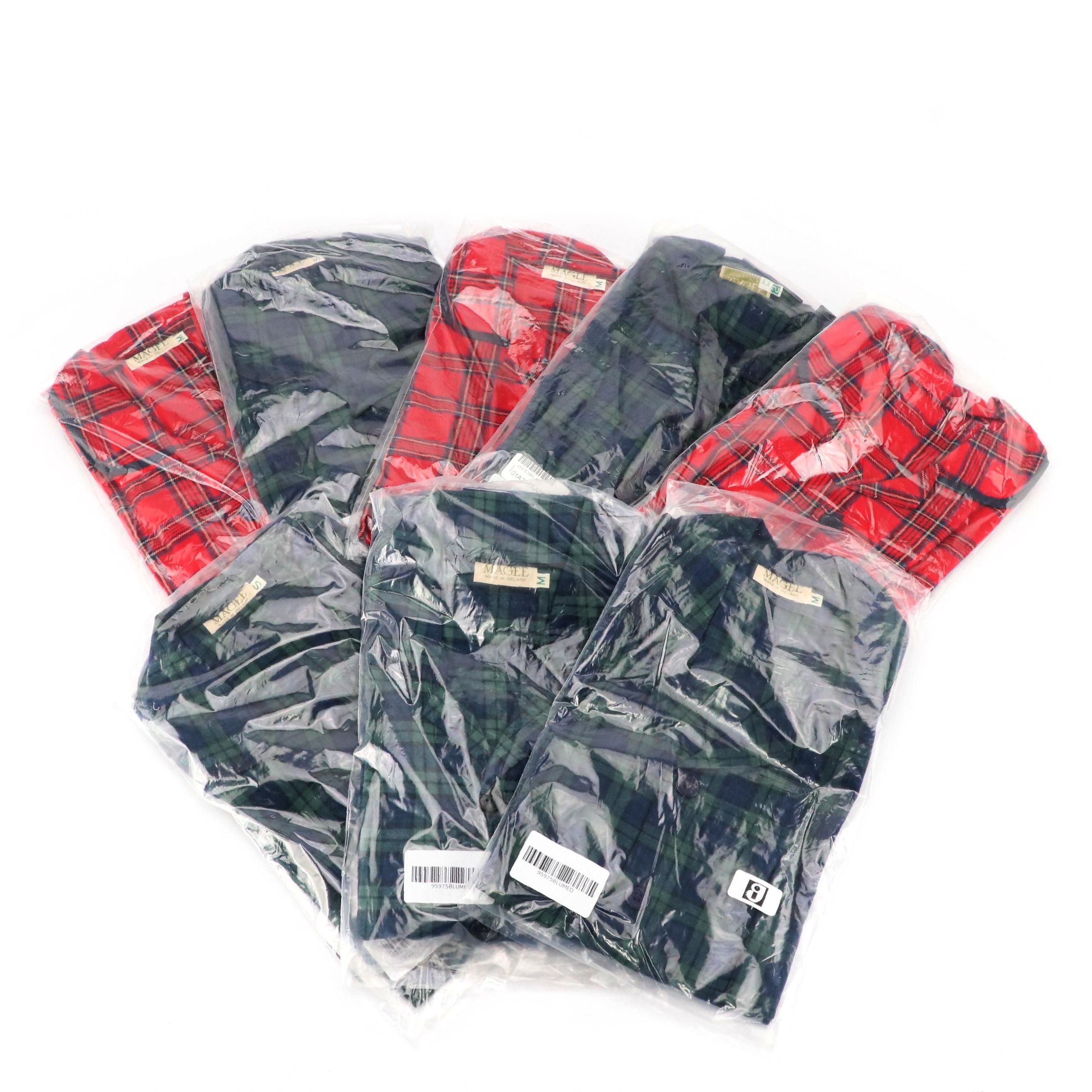 Magee Irish Flannel Sleep Shirts