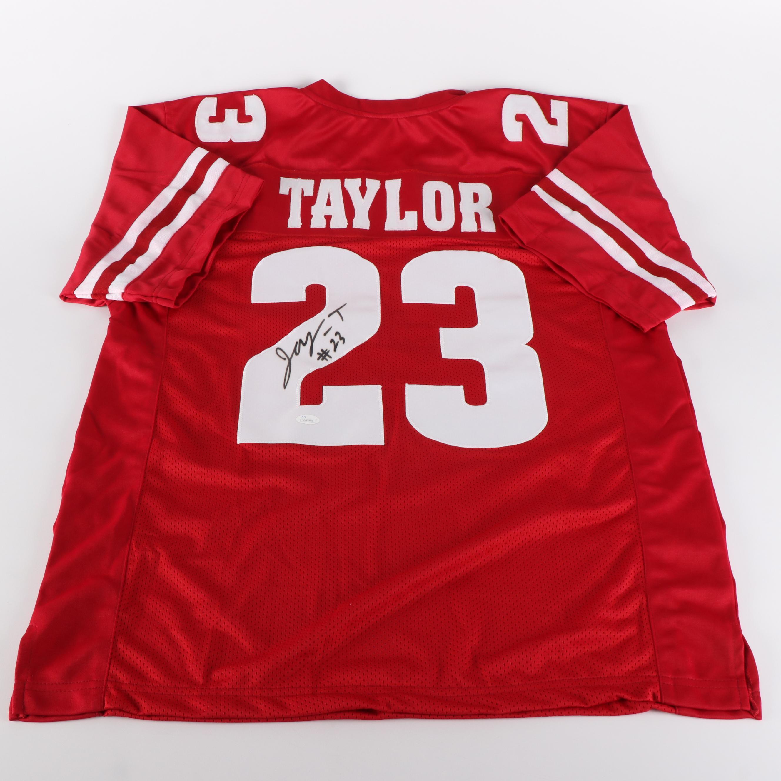 Jonathan Taylor Signed Wisconsin Badgers Football Jersey, JSA