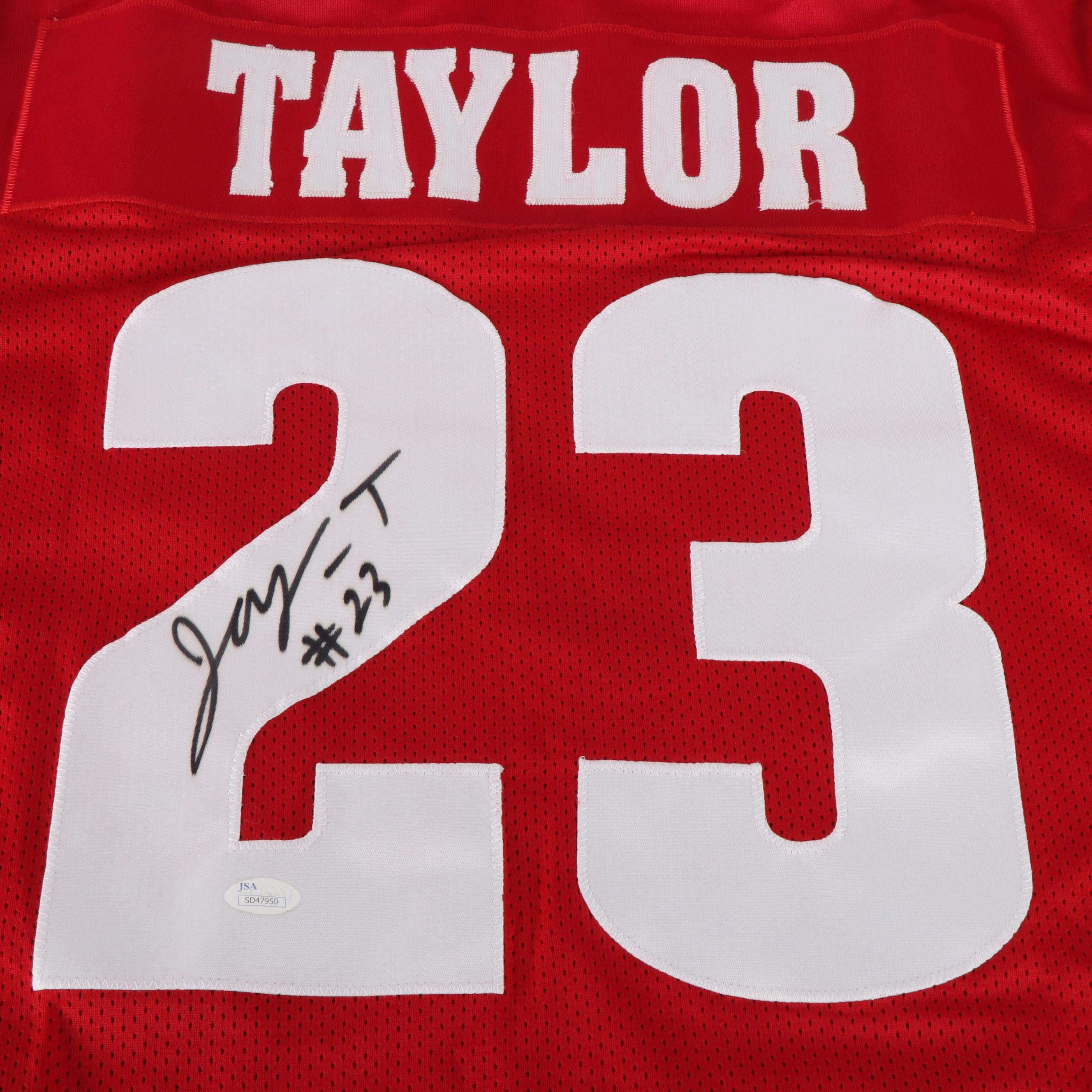 Jonathan Taylor Signed Wisconsin Badgers Football Jersey, JSA