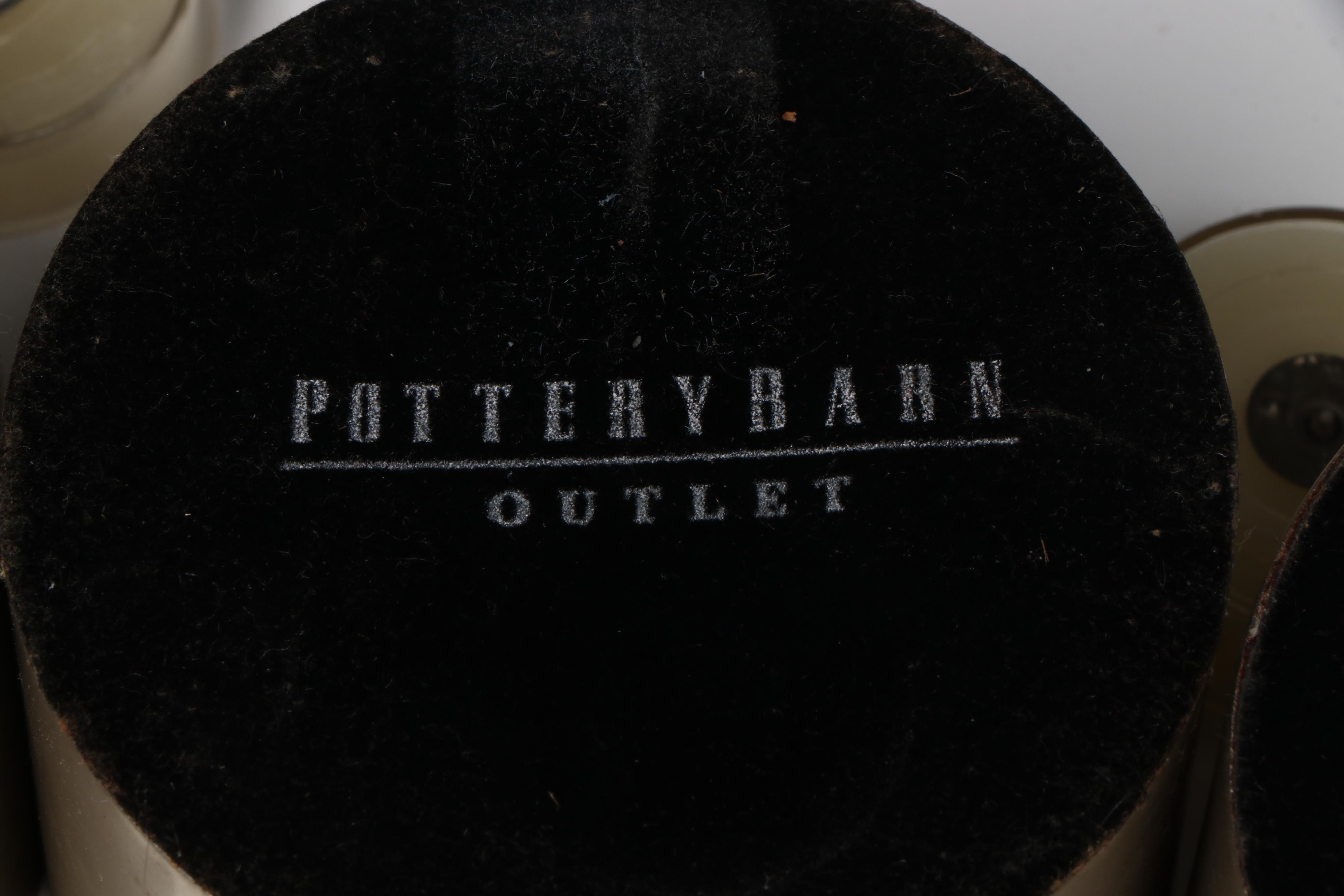 Pottery Barn Outlet Tealight Holders, LED Retro Safety Lanterns & Candle Jars