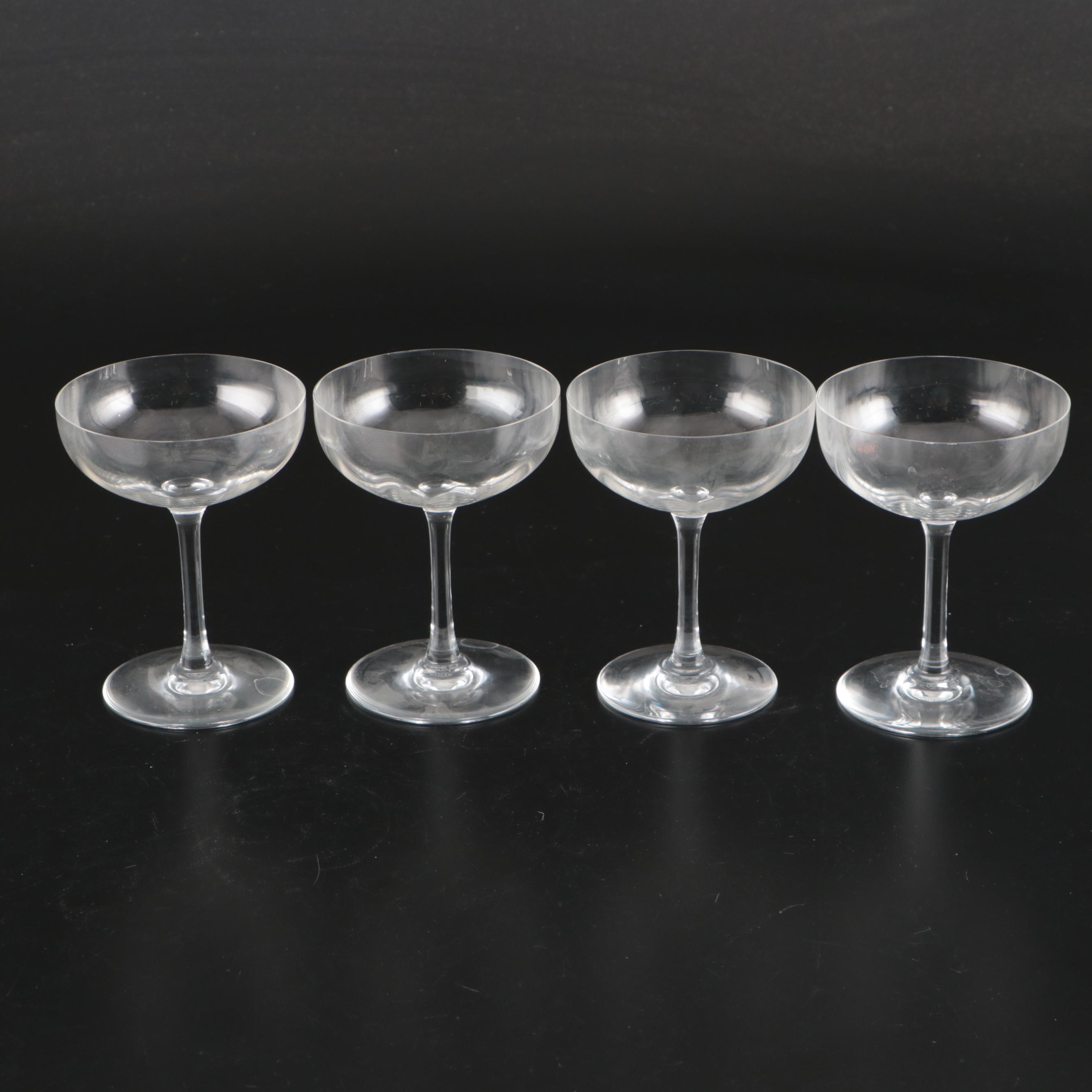 Baccarat "Montaigne" Crystal Champagne Coupes