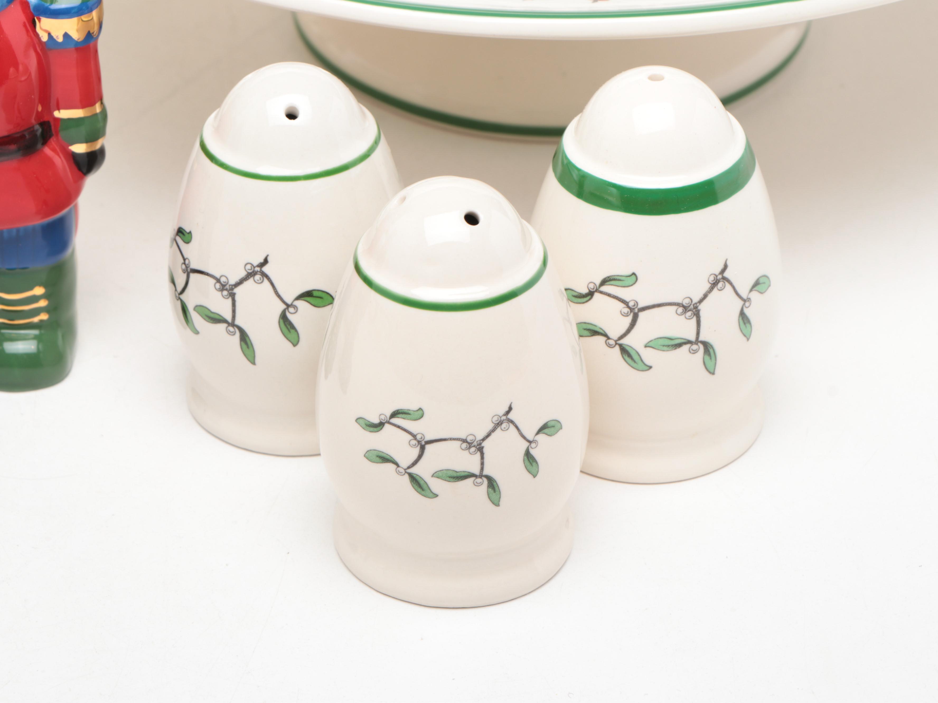 Spode "Christmas Tree" Porcelain and Other Seasonal Tableware