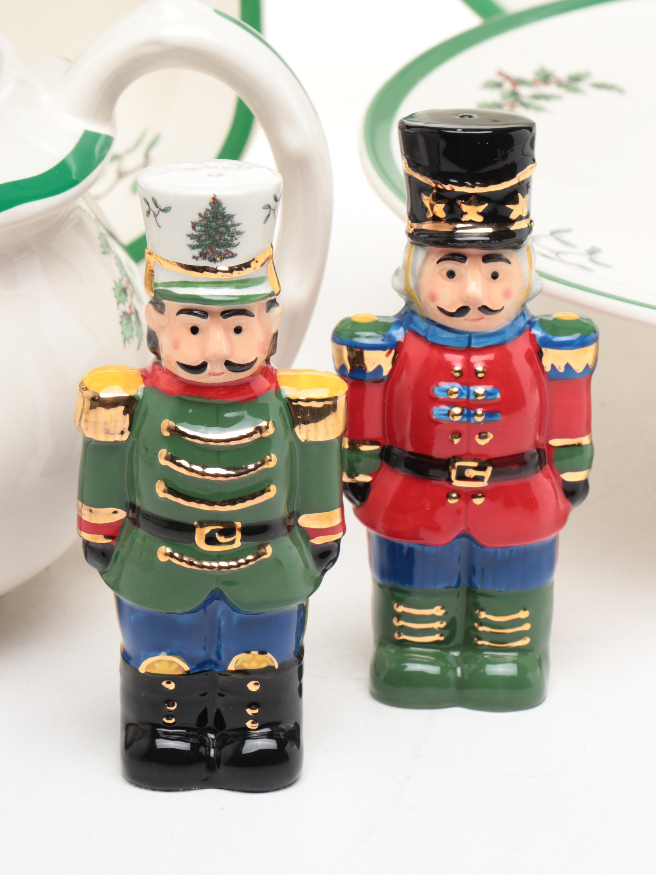 Spode "Christmas Tree" Porcelain and Other Seasonal Tableware