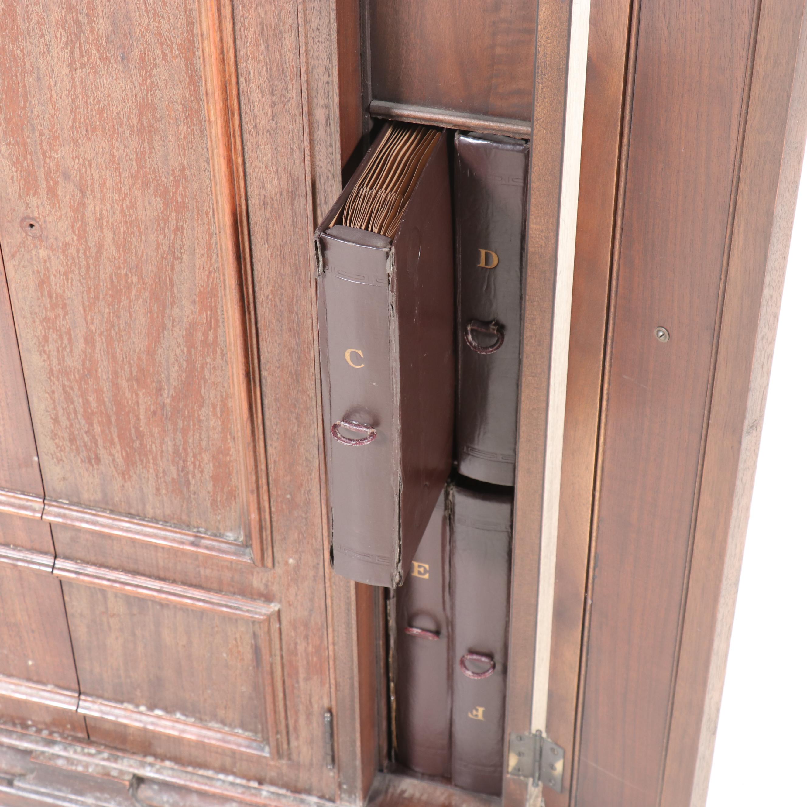 Victor-Victrola VE 8-30X Electric Walnut Credenza Phonograph & Records, 1927