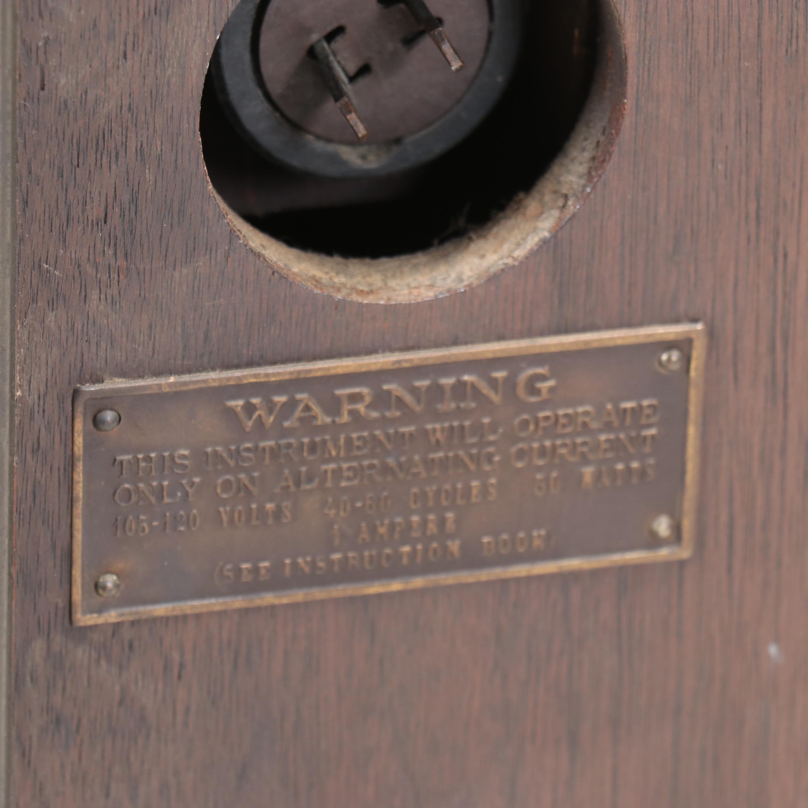 Victor-Victrola VE 8-30X Electric Walnut Credenza Phonograph & Records, 1927