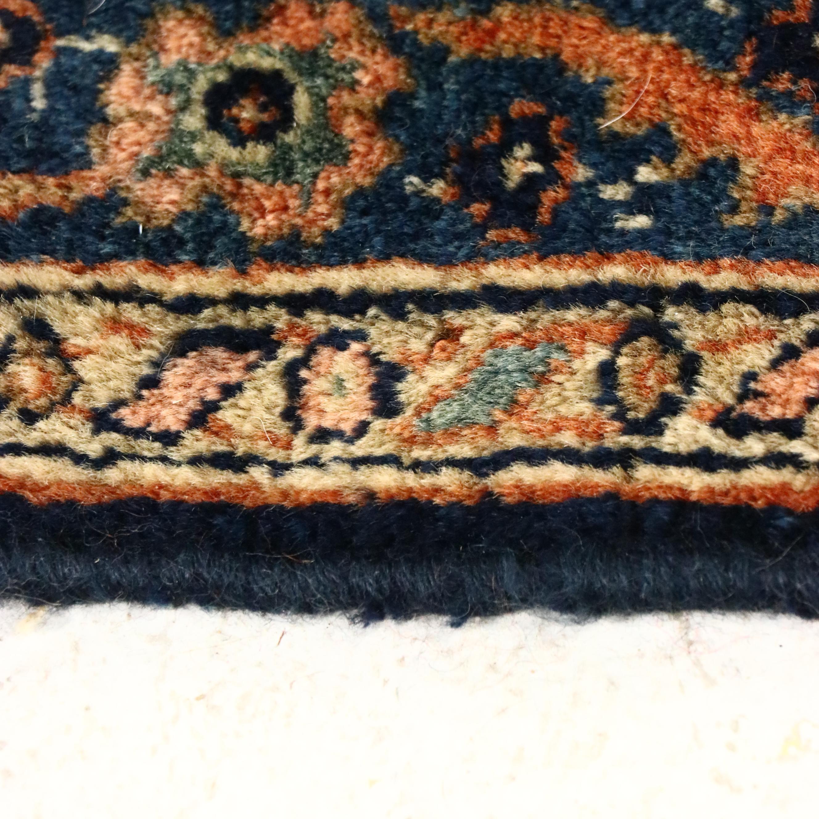 8'7 x 11'5 Hand-Knotted Persian Sarouk Area Rug, Antique
