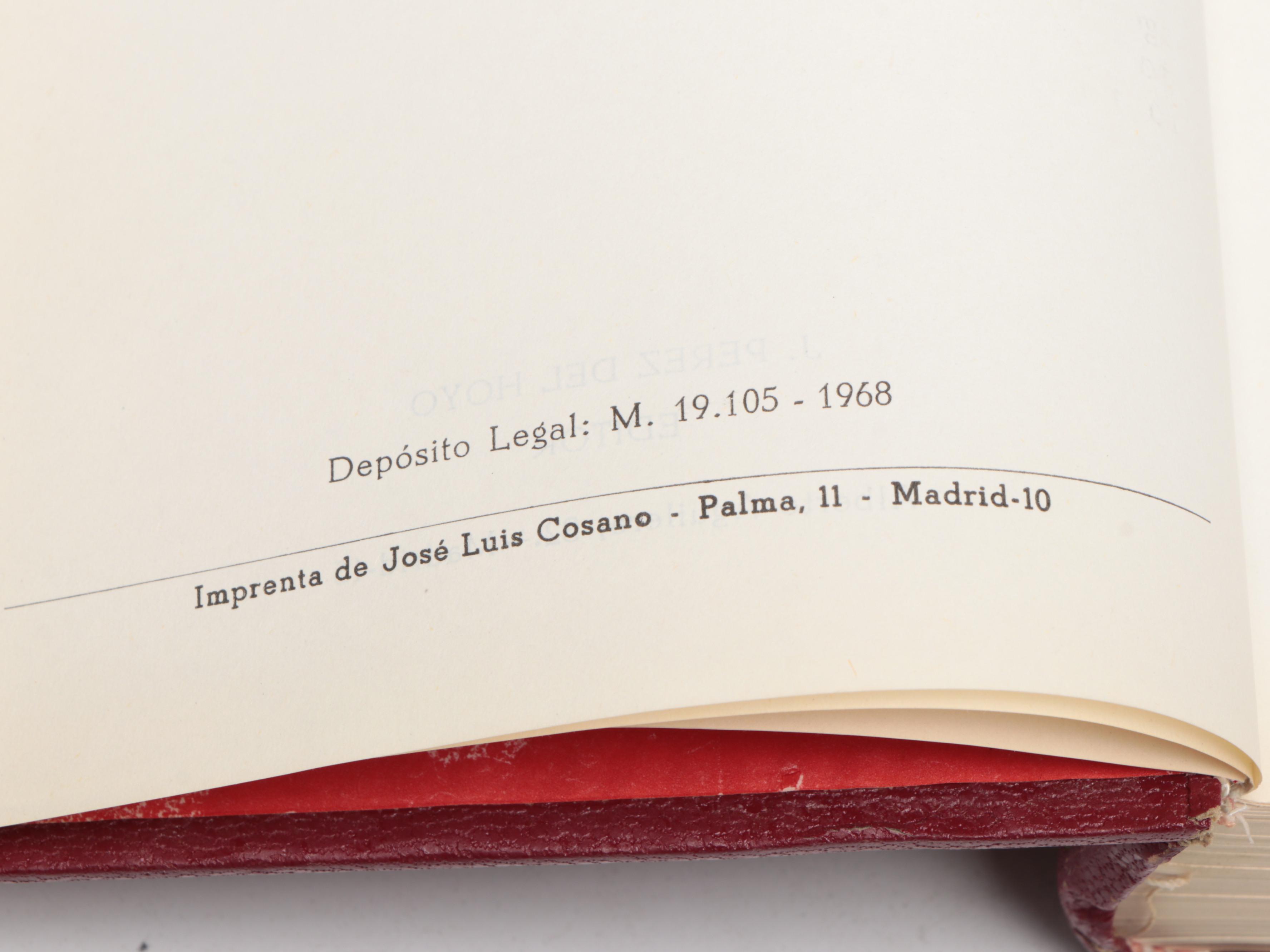 Gustave Doré Illustrated "Don Quijote de la Mancha" by Miguel de Cervantes, 1968