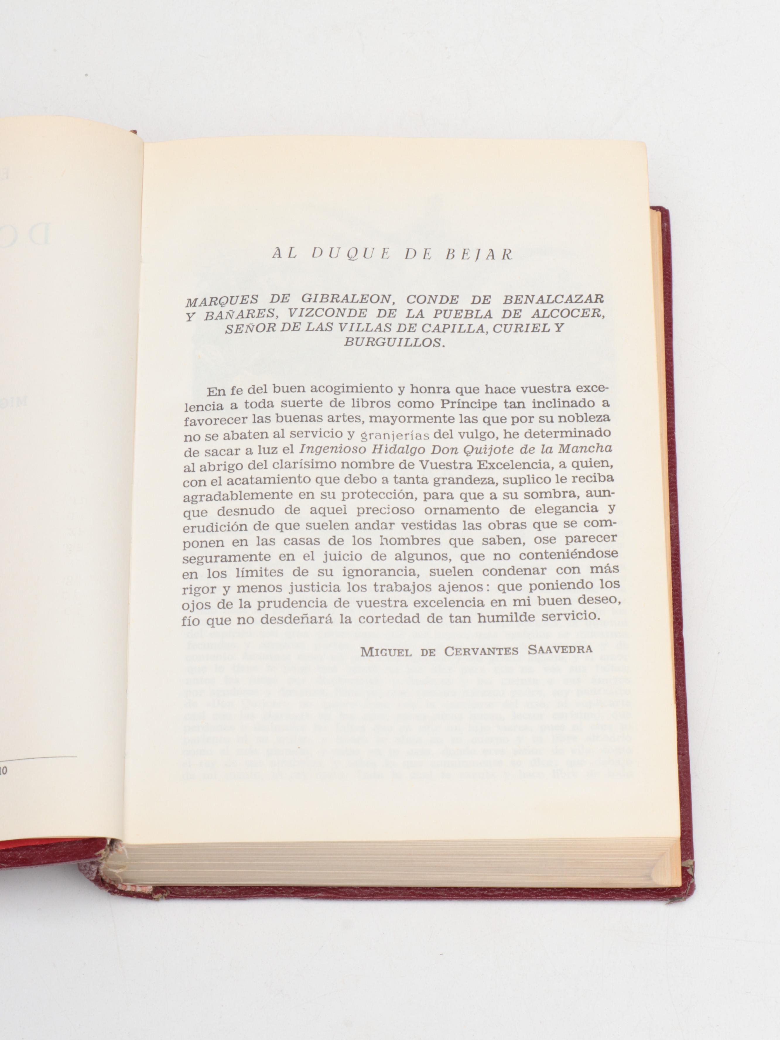 Gustave Doré Illustrated "Don Quijote de la Mancha" by Miguel de Cervantes, 1968