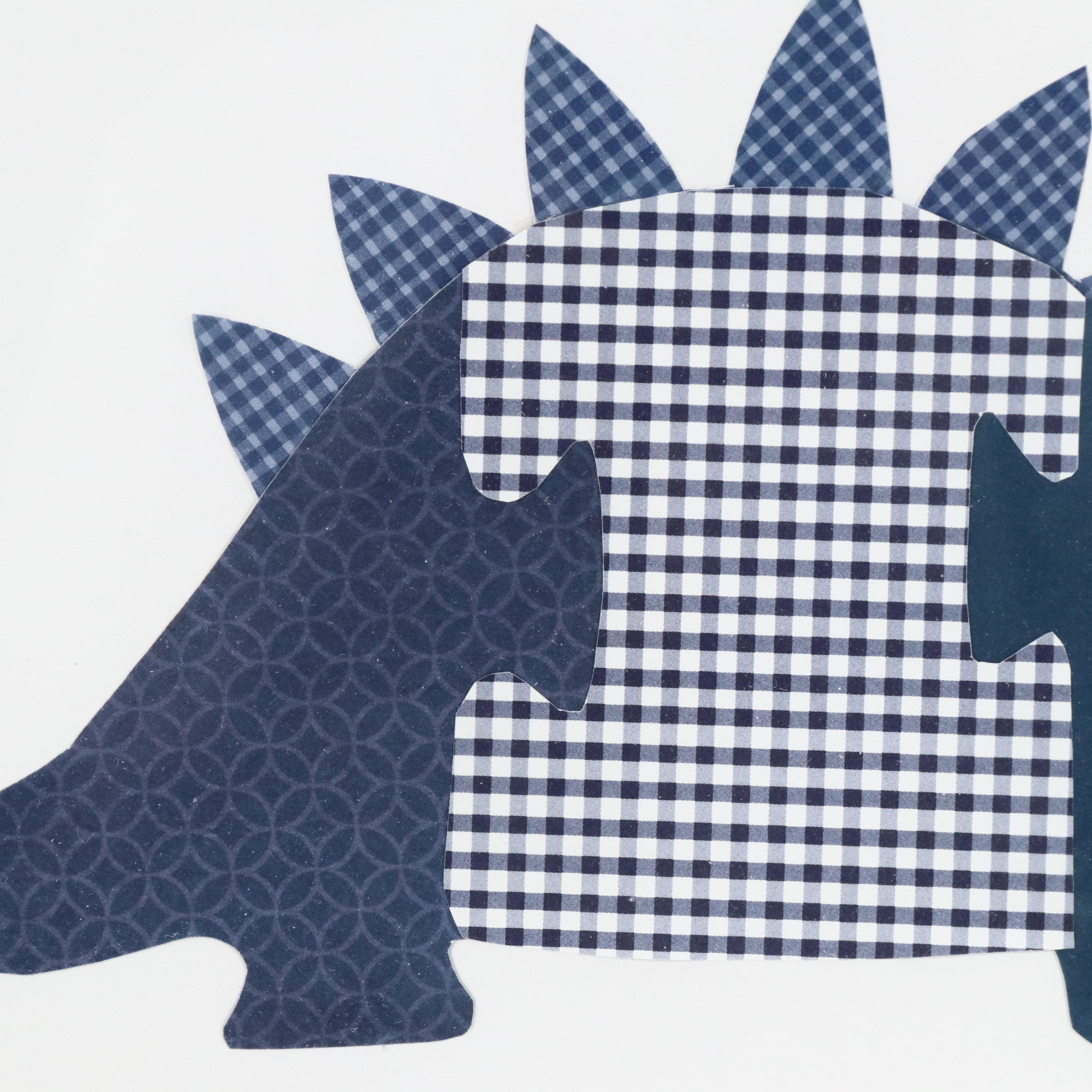 Collage Style Dinosaur Framed Prints