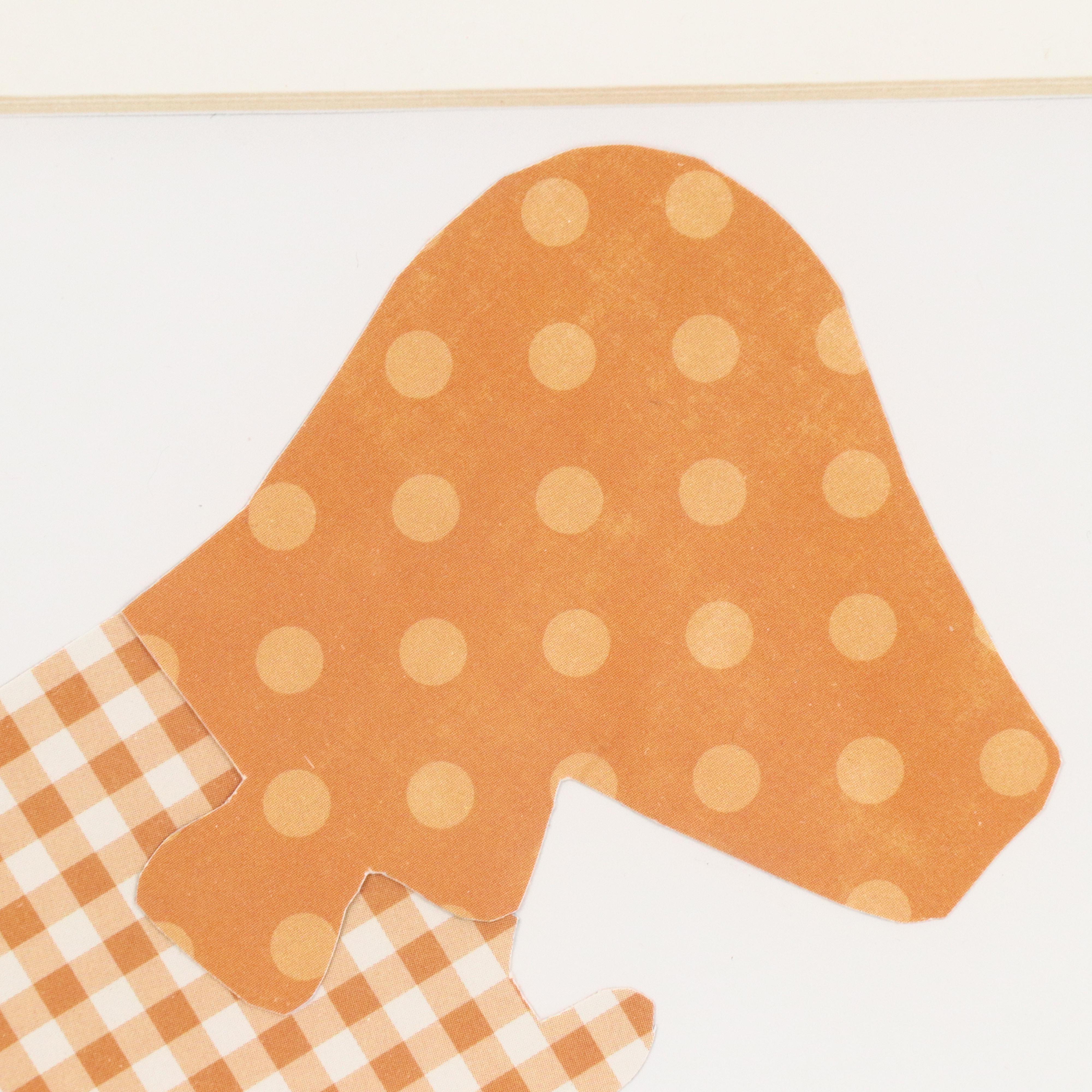 Collage Style Dinosaur Framed Prints