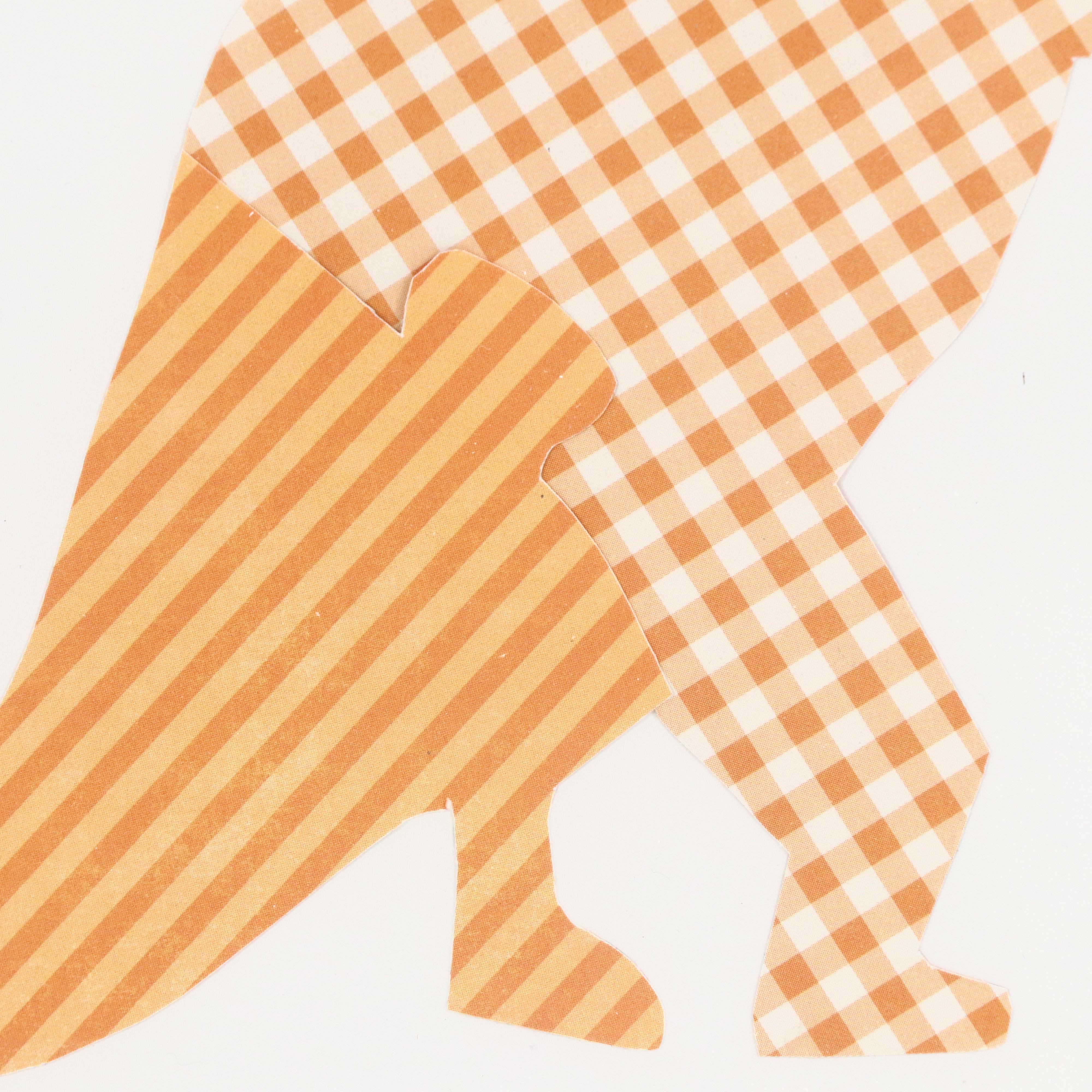 Collage Style Dinosaur Framed Prints