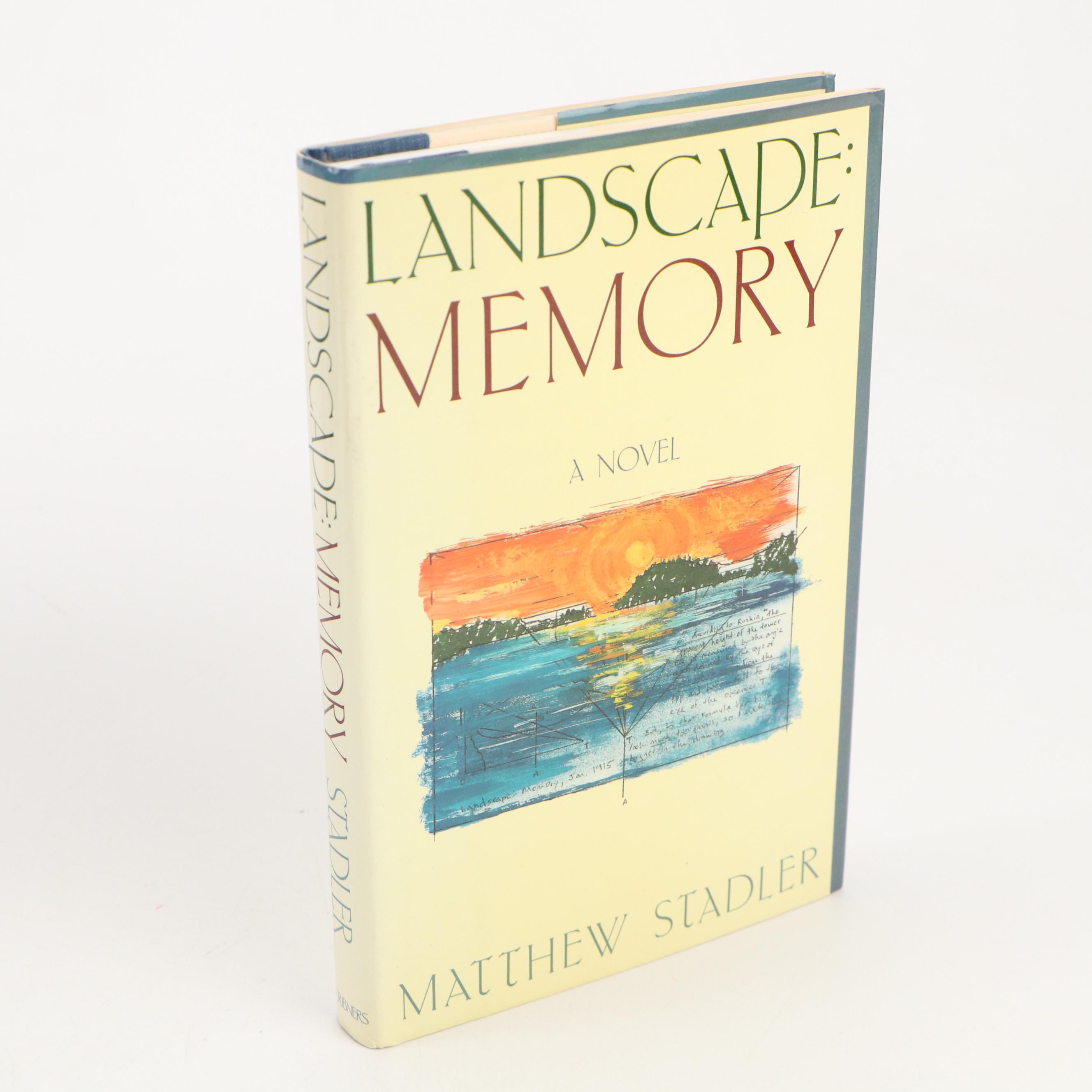 Signed First Edition "Allan Stein" by Matthew Stadler and More Books