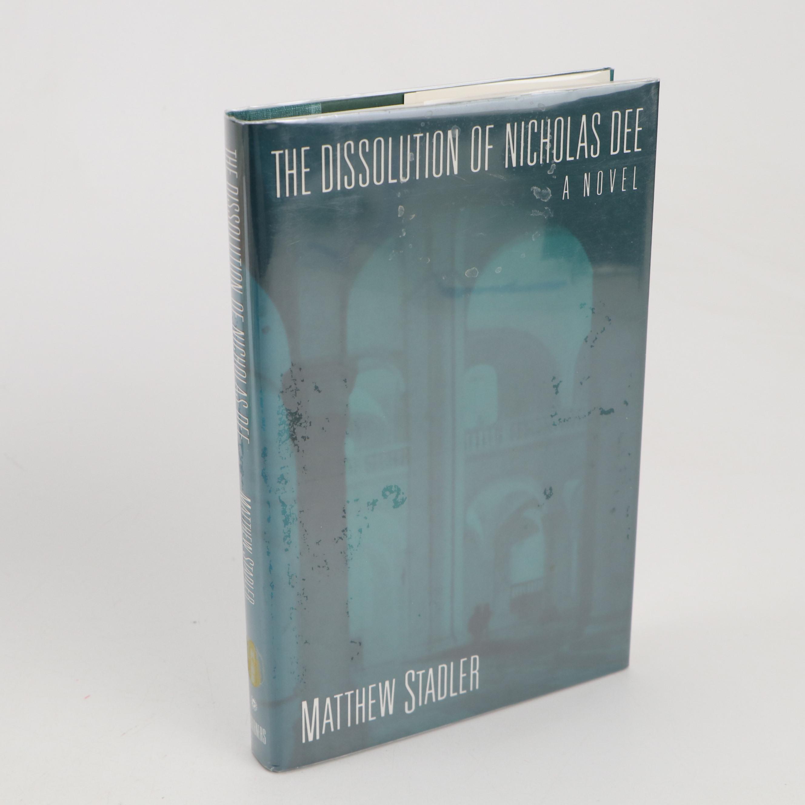 Signed First Edition "Allan Stein" by Matthew Stadler and More Books