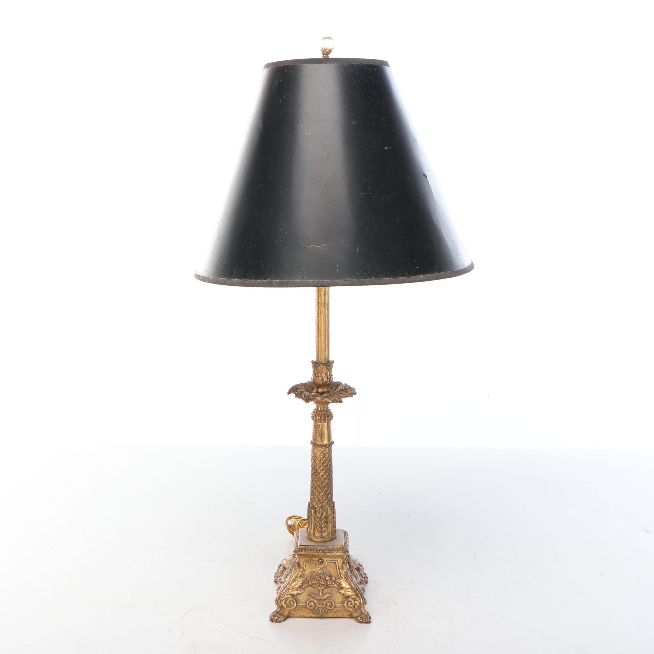 Kirkland's and Other Neoclassical Style Candlestick Table Lamps