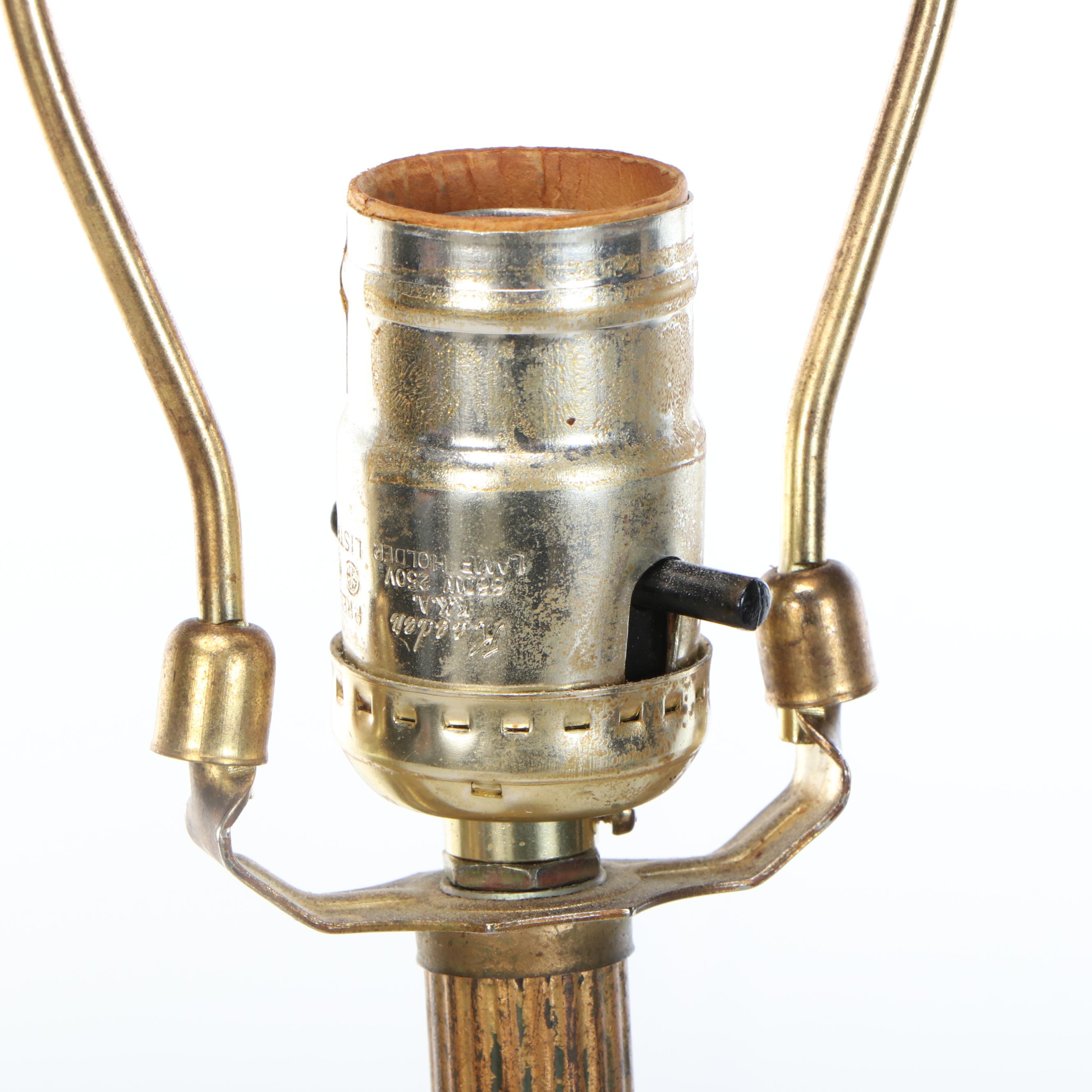 Kirkland's and Other Neoclassical Style Candlestick Table Lamps