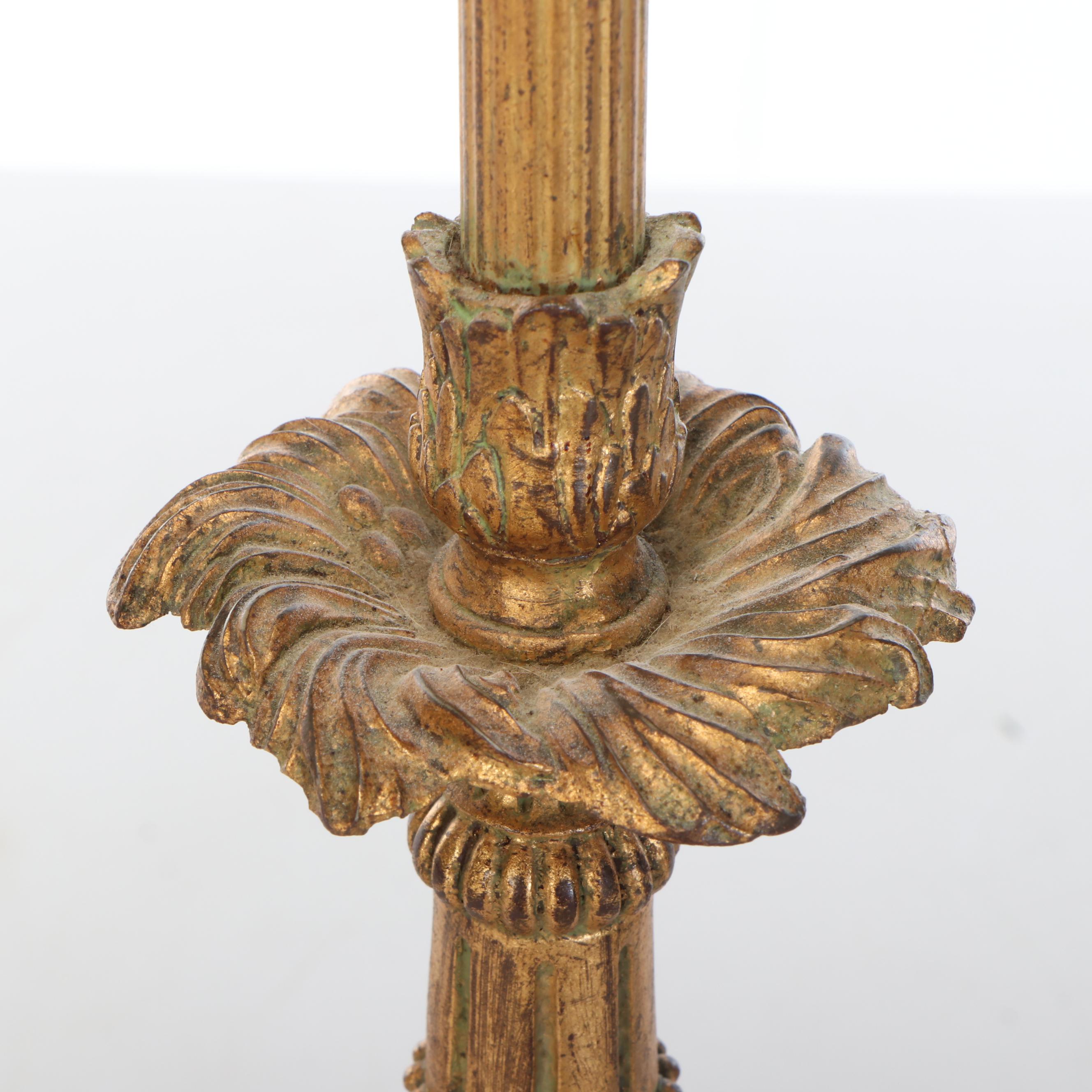 Kirkland's and Other Neoclassical Style Candlestick Table Lamps