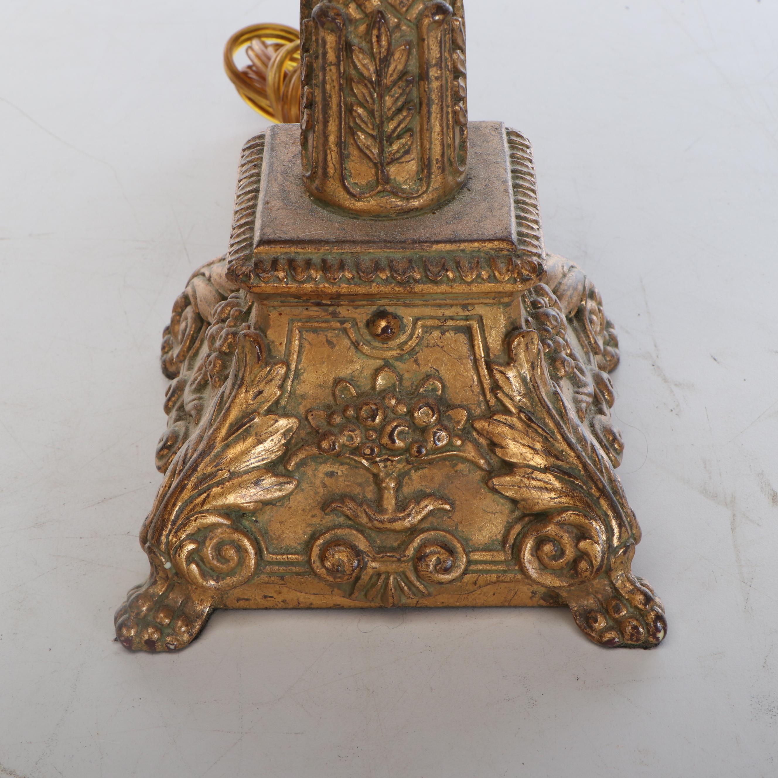 Kirkland's and Other Neoclassical Style Candlestick Table Lamps