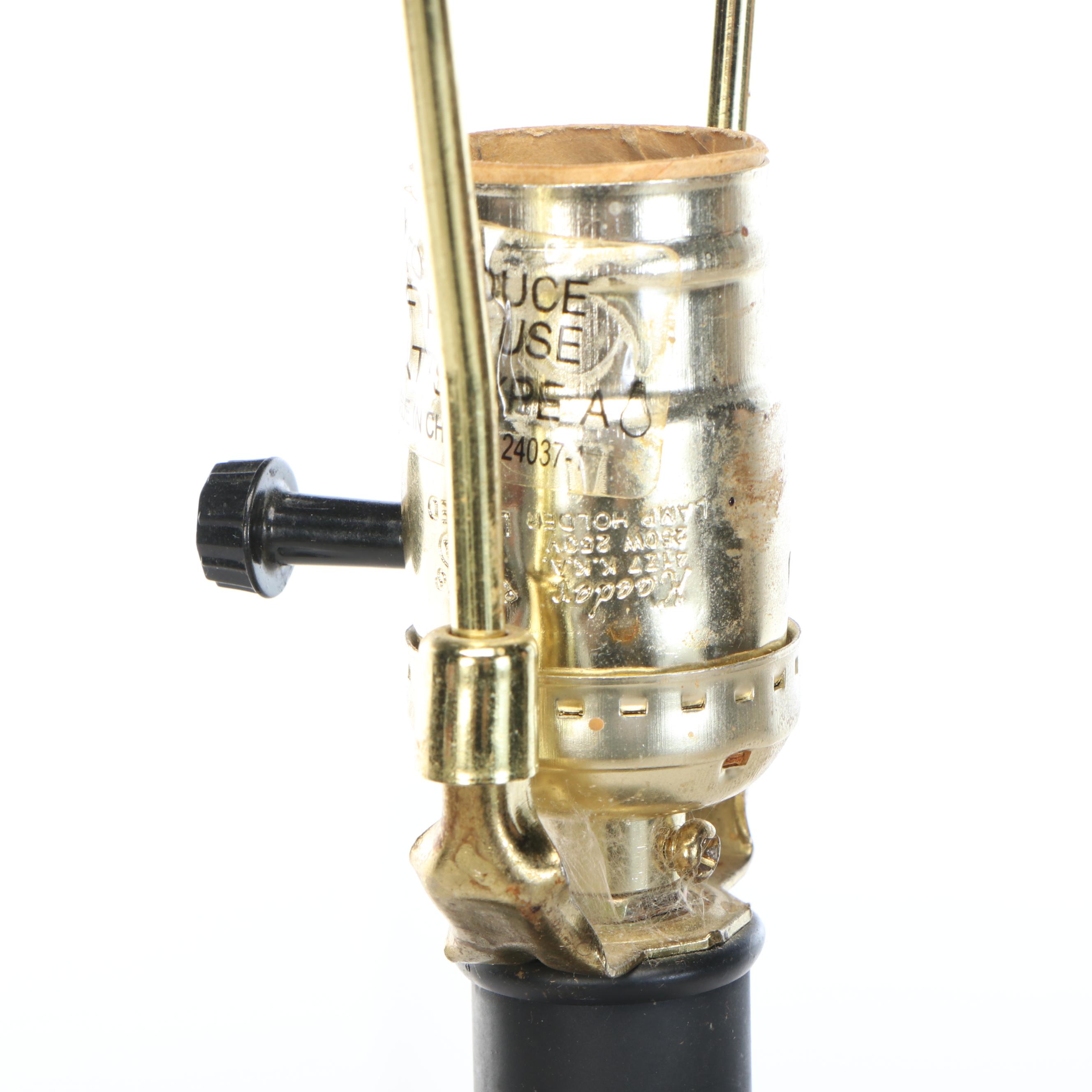 Kirkland's and Other Neoclassical Style Candlestick Table Lamps