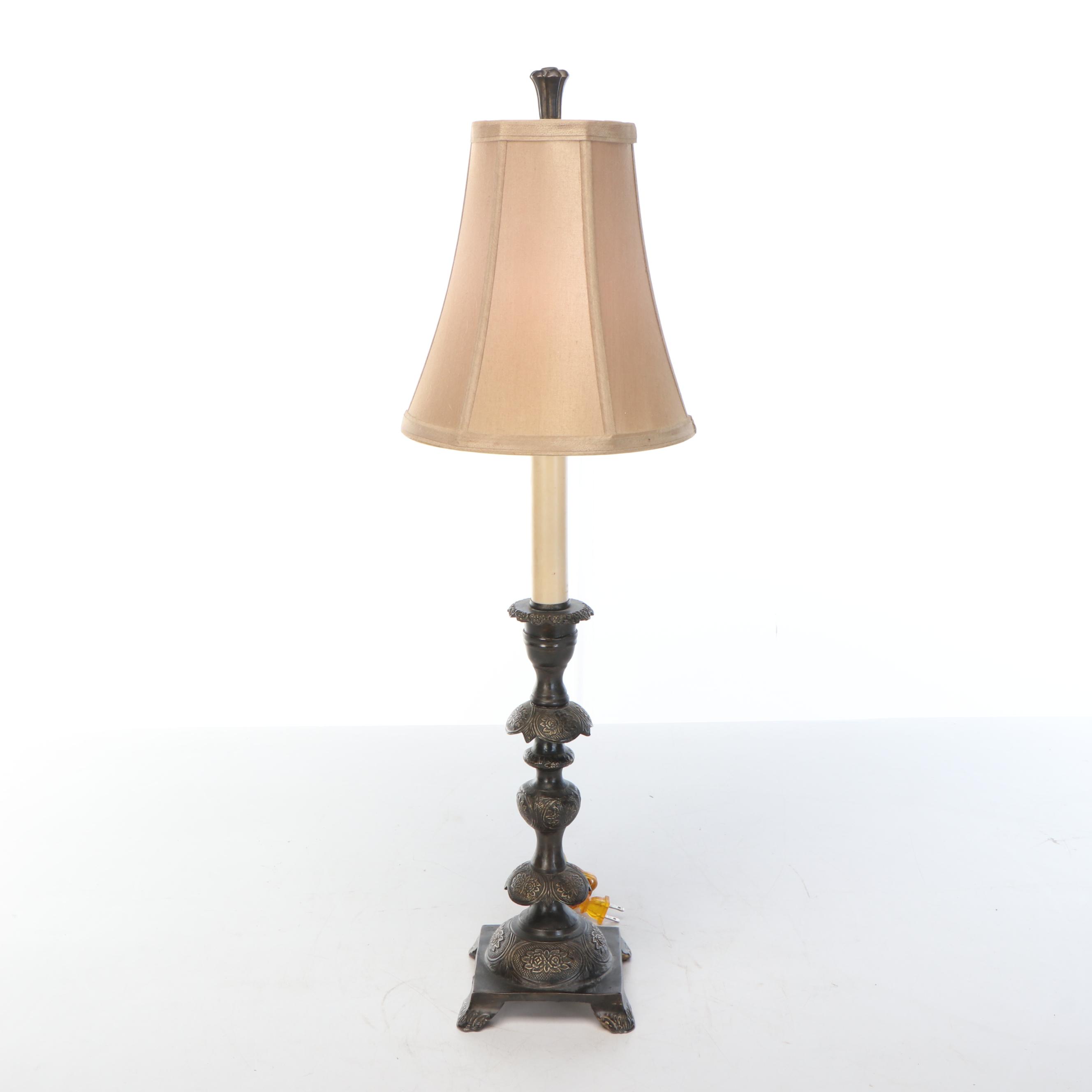 Kirkland's and Other Neoclassical Style Candlestick Table Lamps