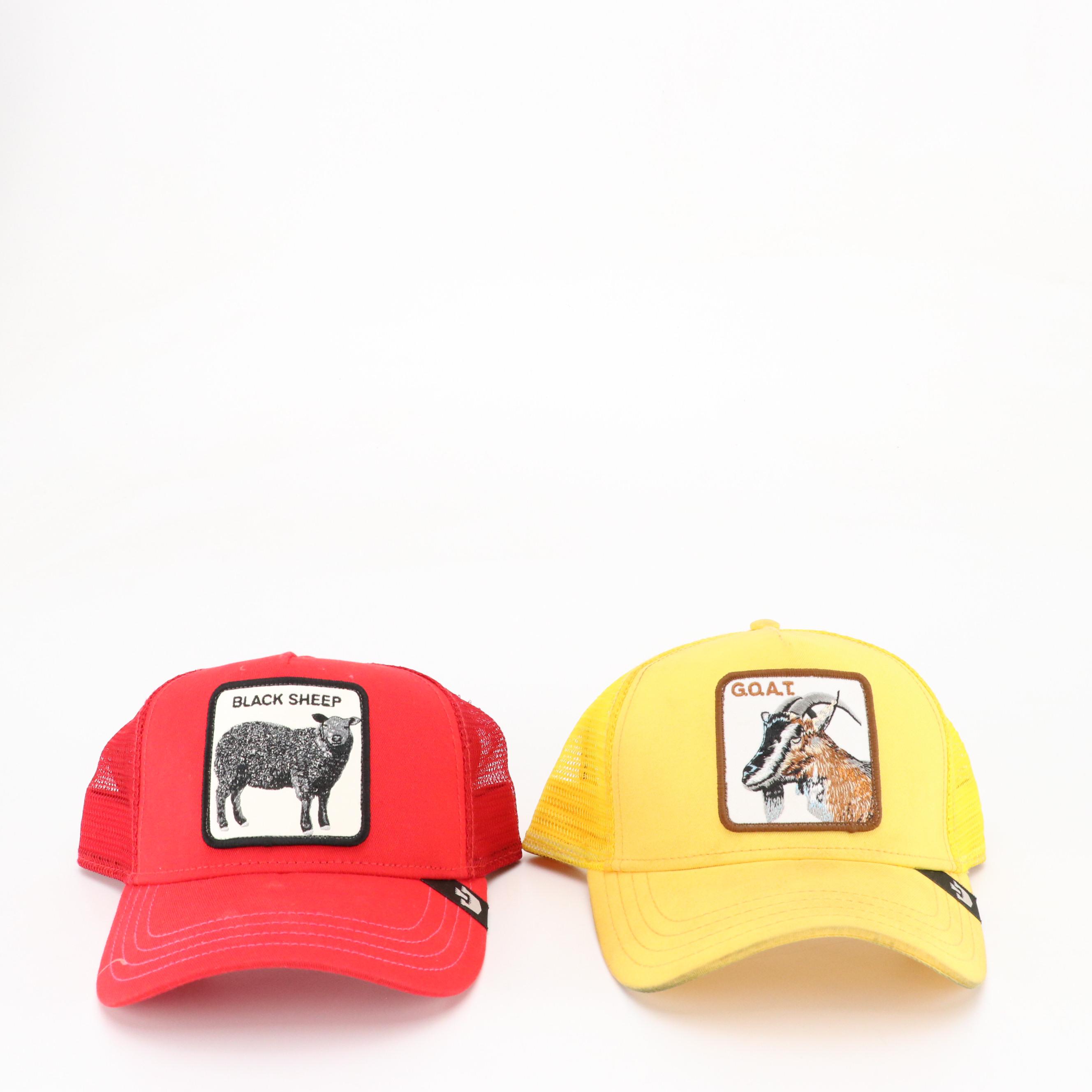 Goorin Bros Unisex Snapback Trucker Hats Ft. "G.O.A.T", "Nuts", "Boss" & More
