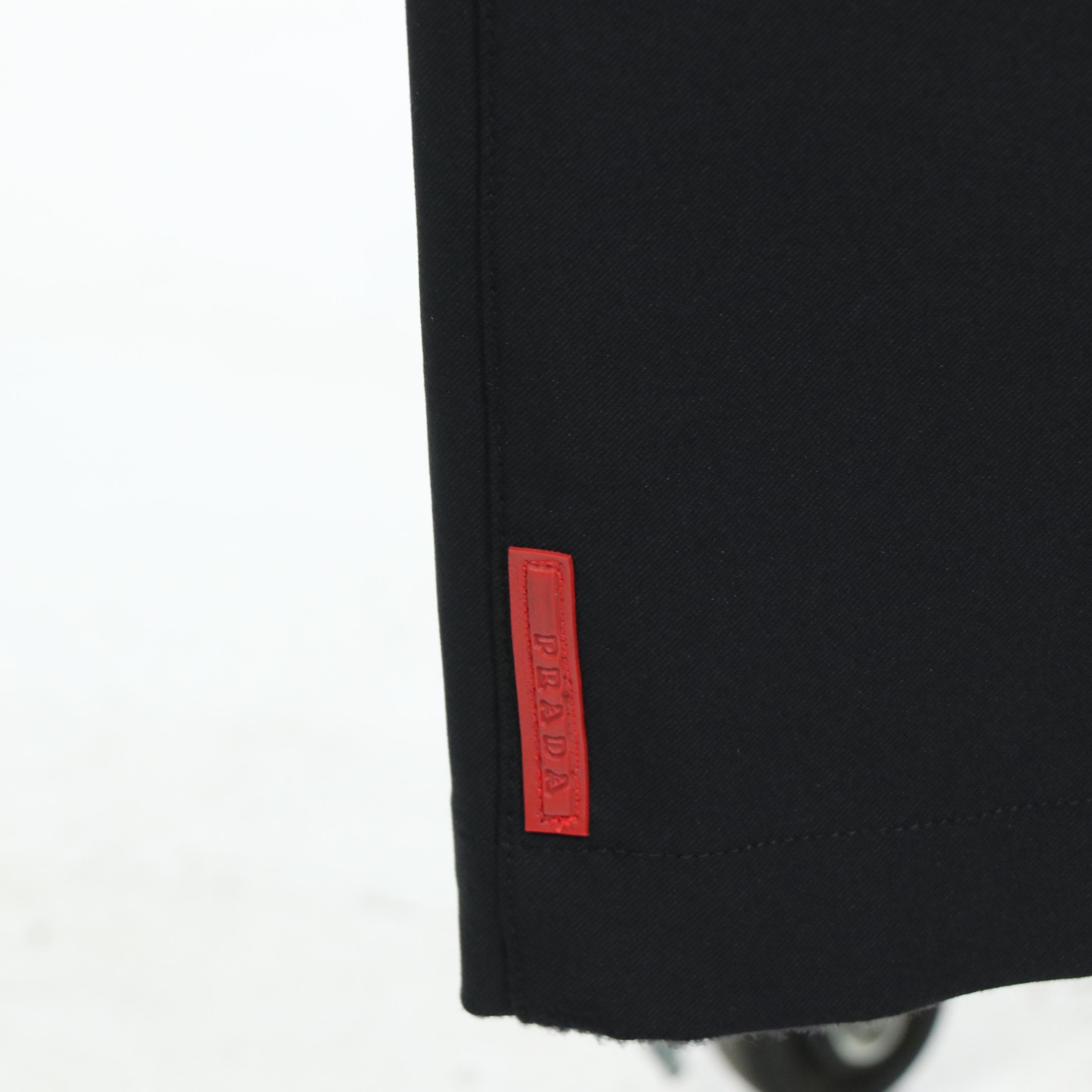 Prada Sport Straight Leg Pants in Nylon Blend