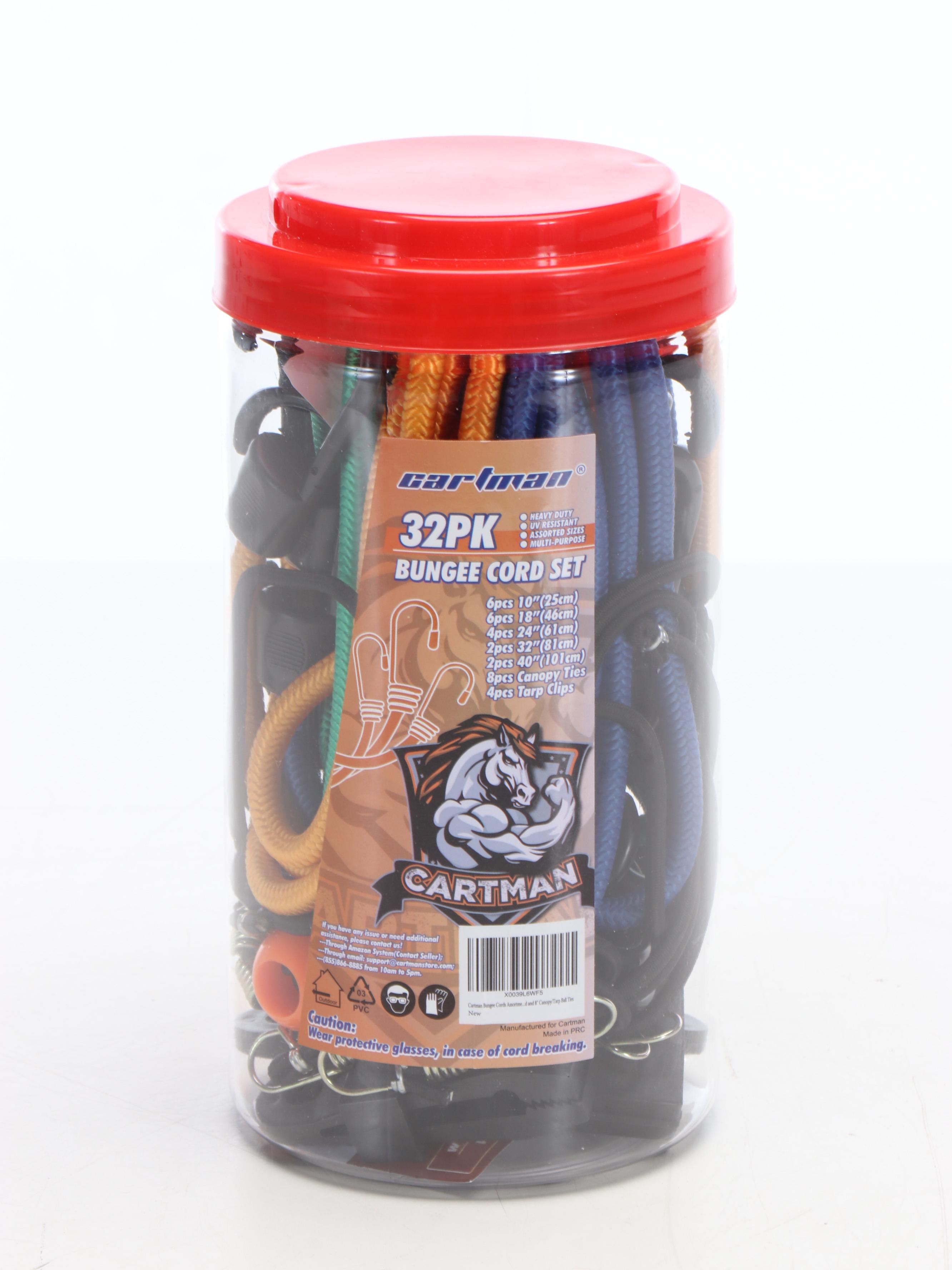 Craftsman Tool Box with Screwdrivers, Drill Bits, Bungee Cords and More