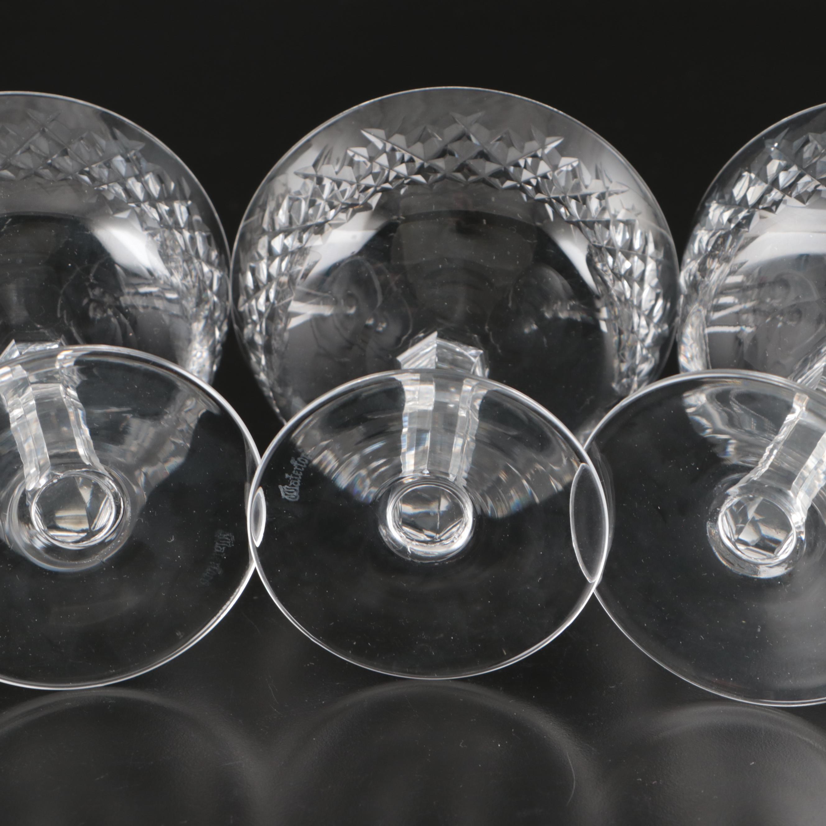 Waterford Crystal "Alana" Champagne Coupes, 1952–2022