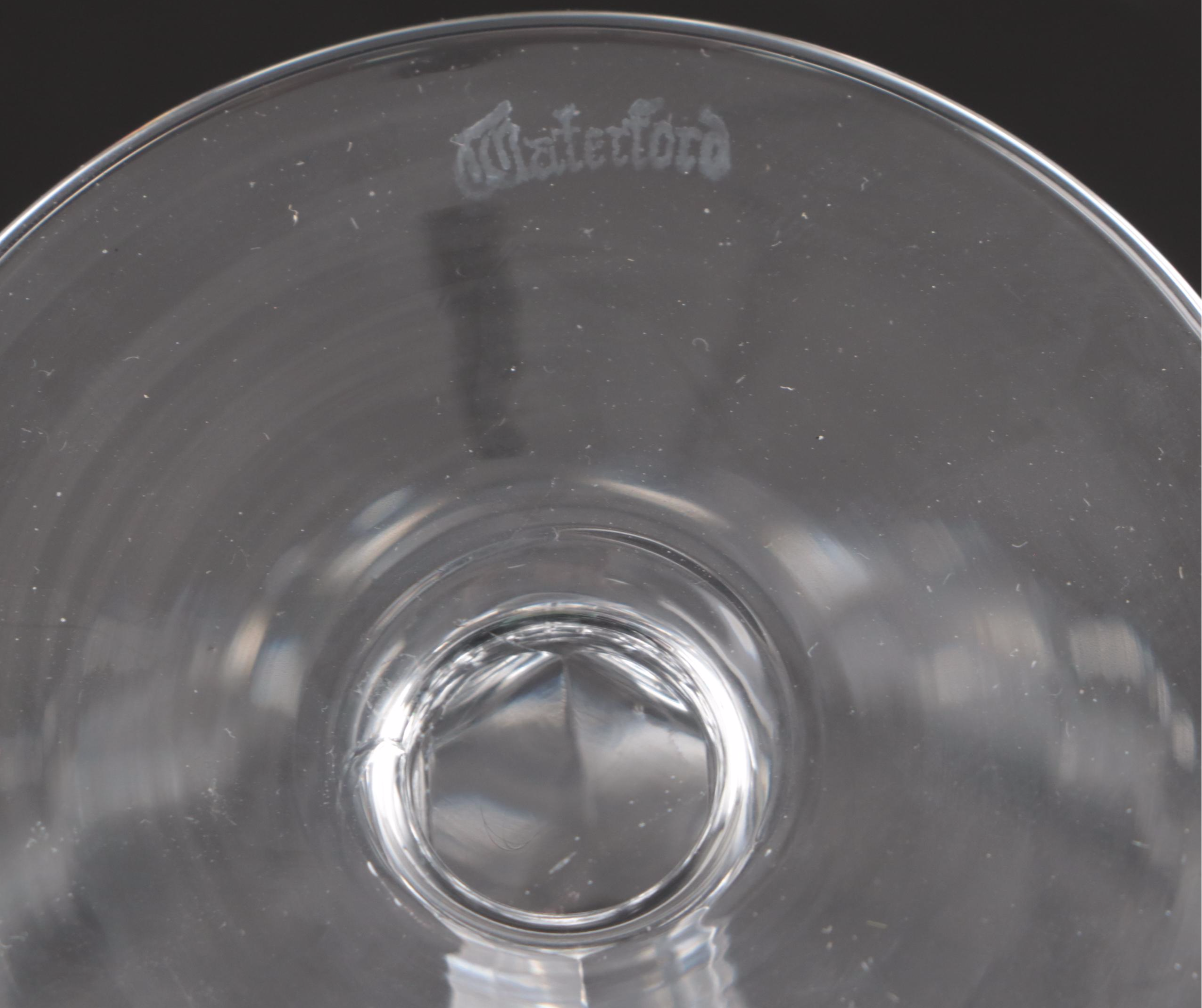 Waterford Crystal "Alana" Champagne Coupes, 1952–2022