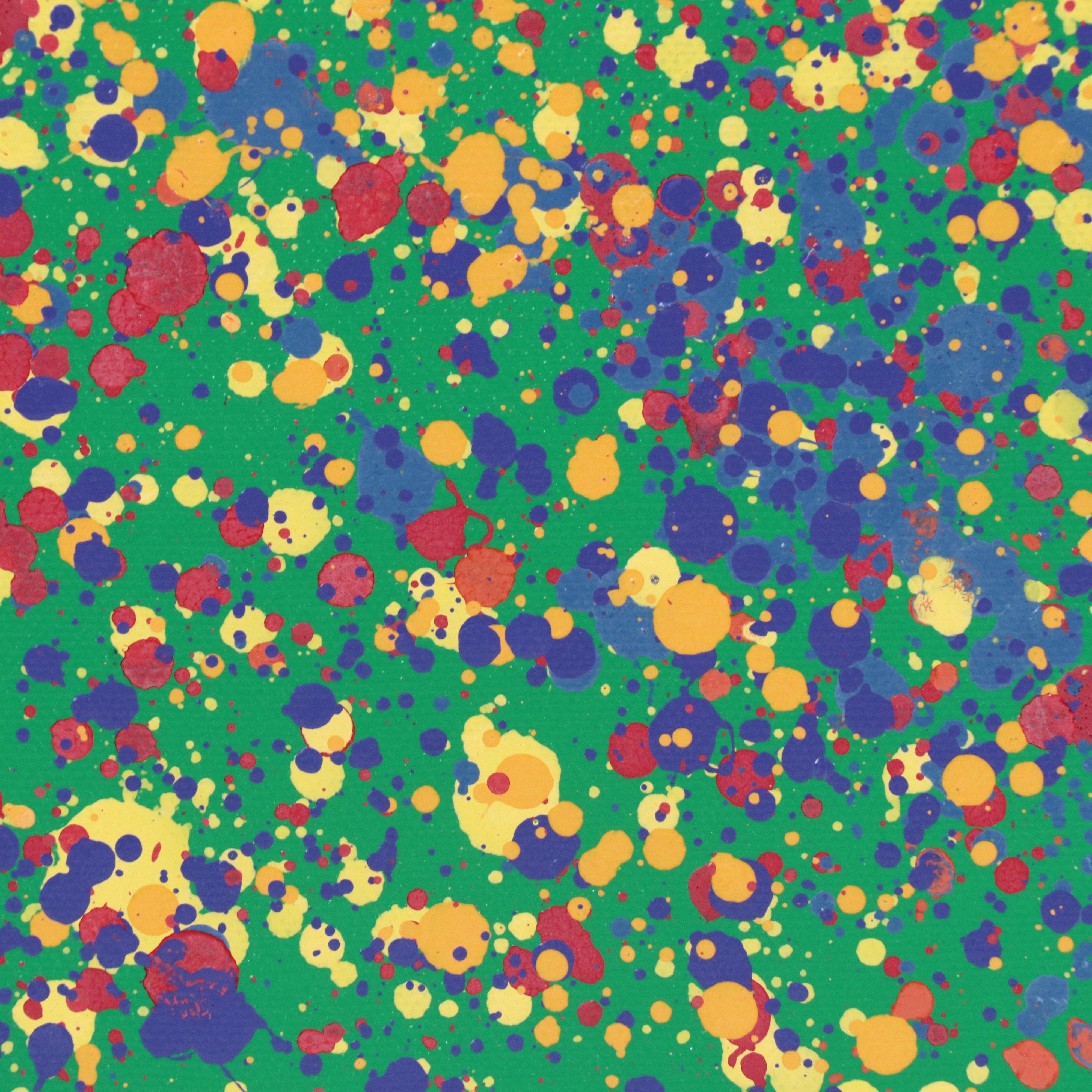 Jason Michael Durham Abstract Mixed Media Painting "Wildflowers," 2025