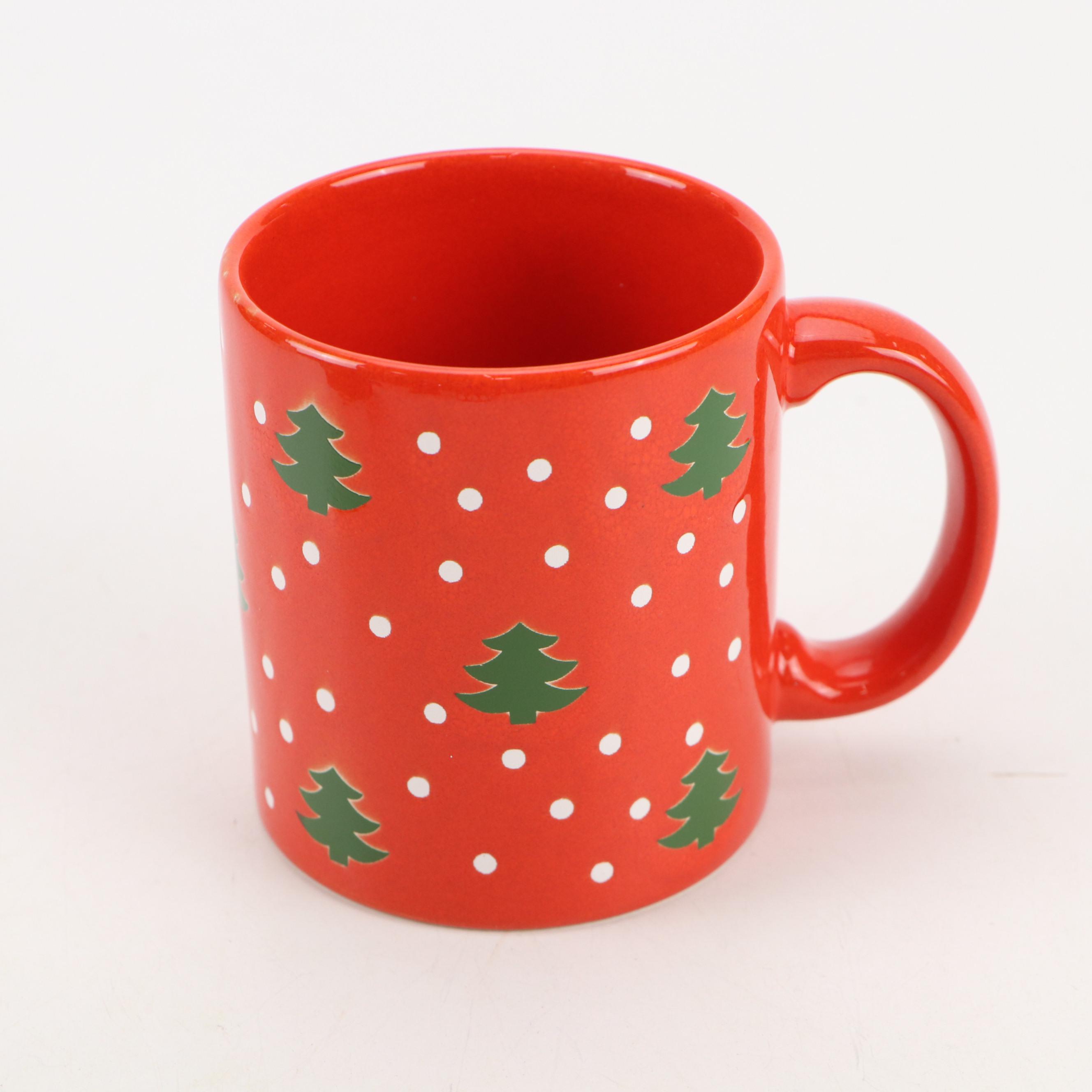 Waechtersbach Christmas Ceramic Mugs and Plates