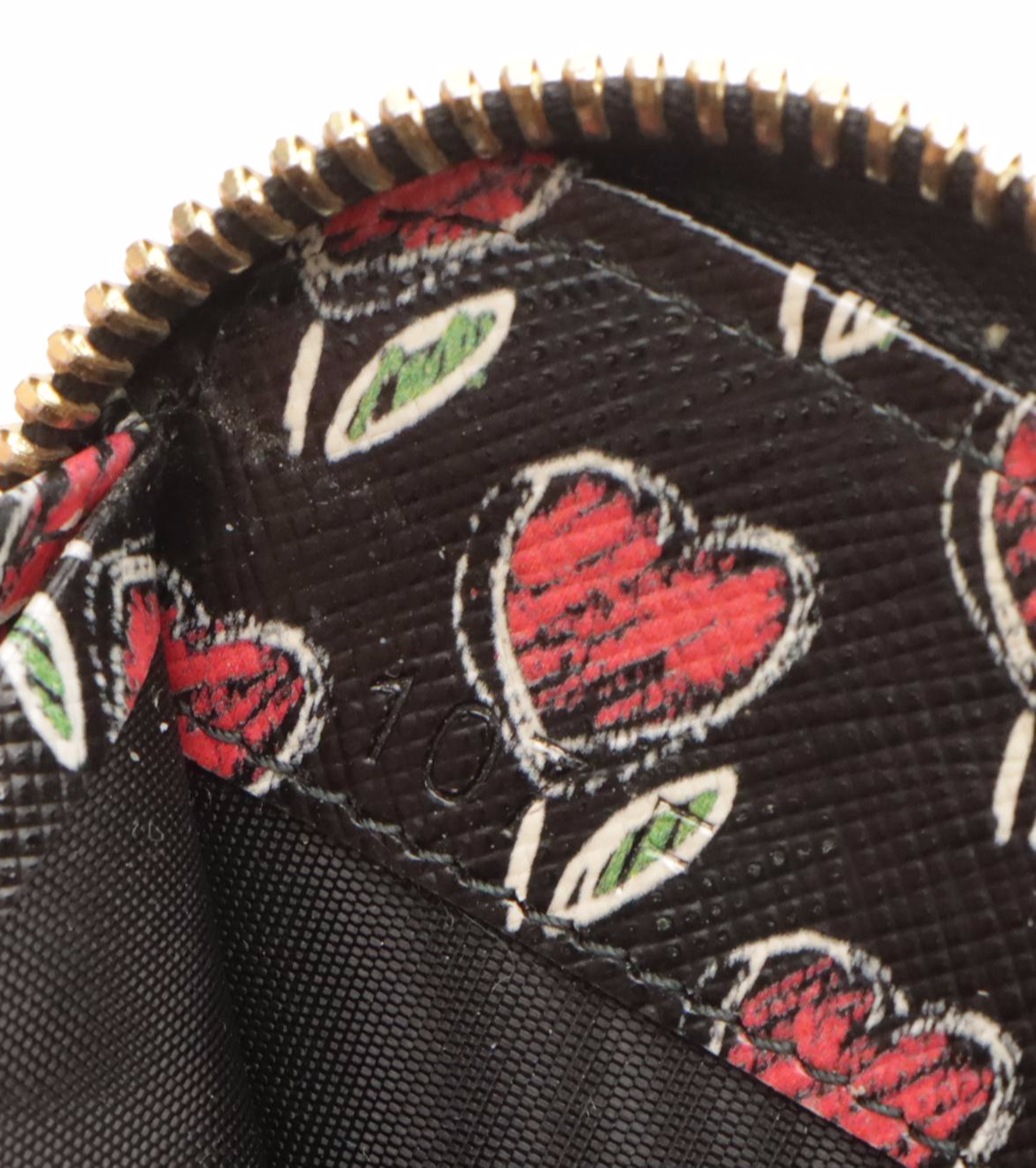 Prada Zip-Around Wallet in Saffiano Leather