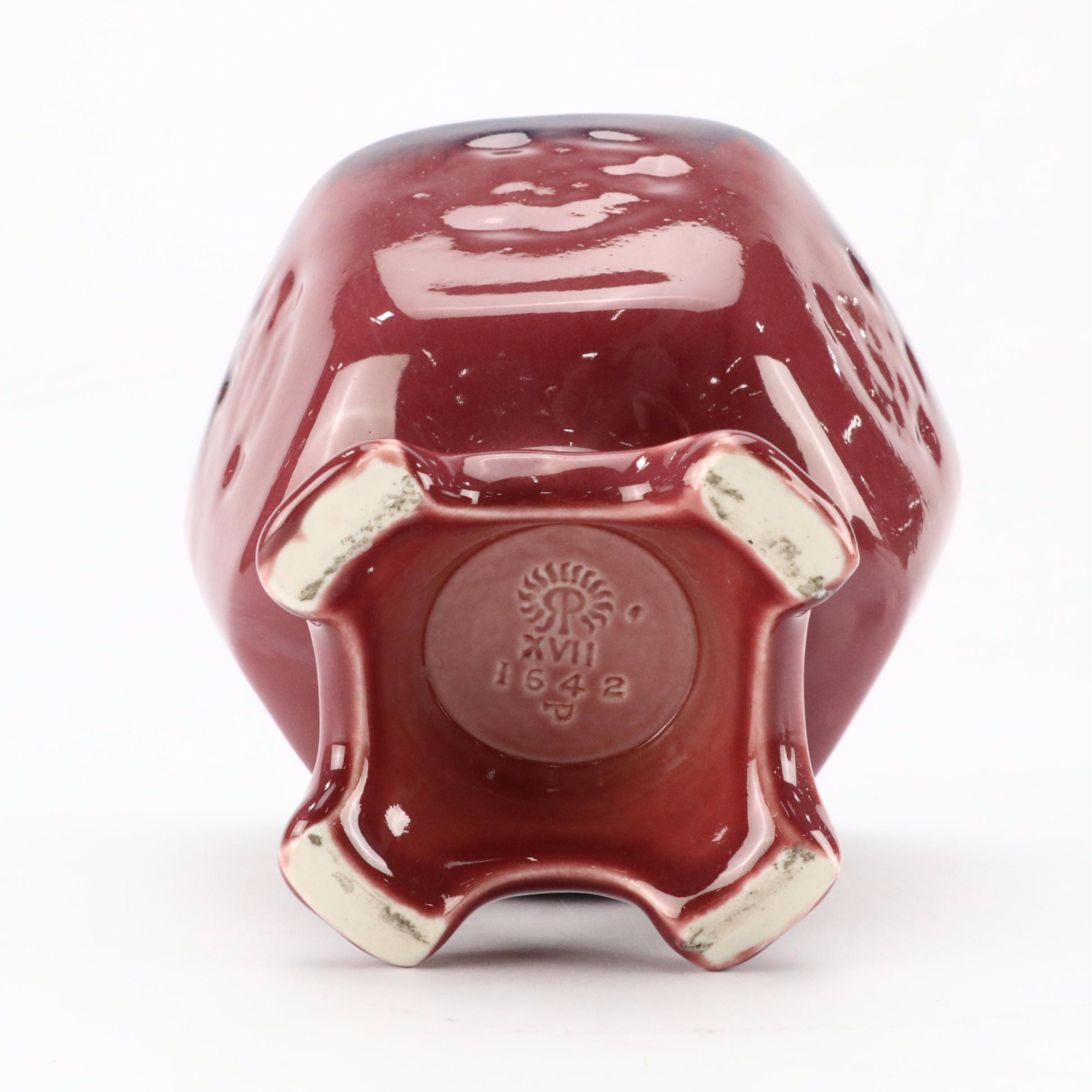 Rookwood Pottery Vases with Commerative Baseball Ashtray