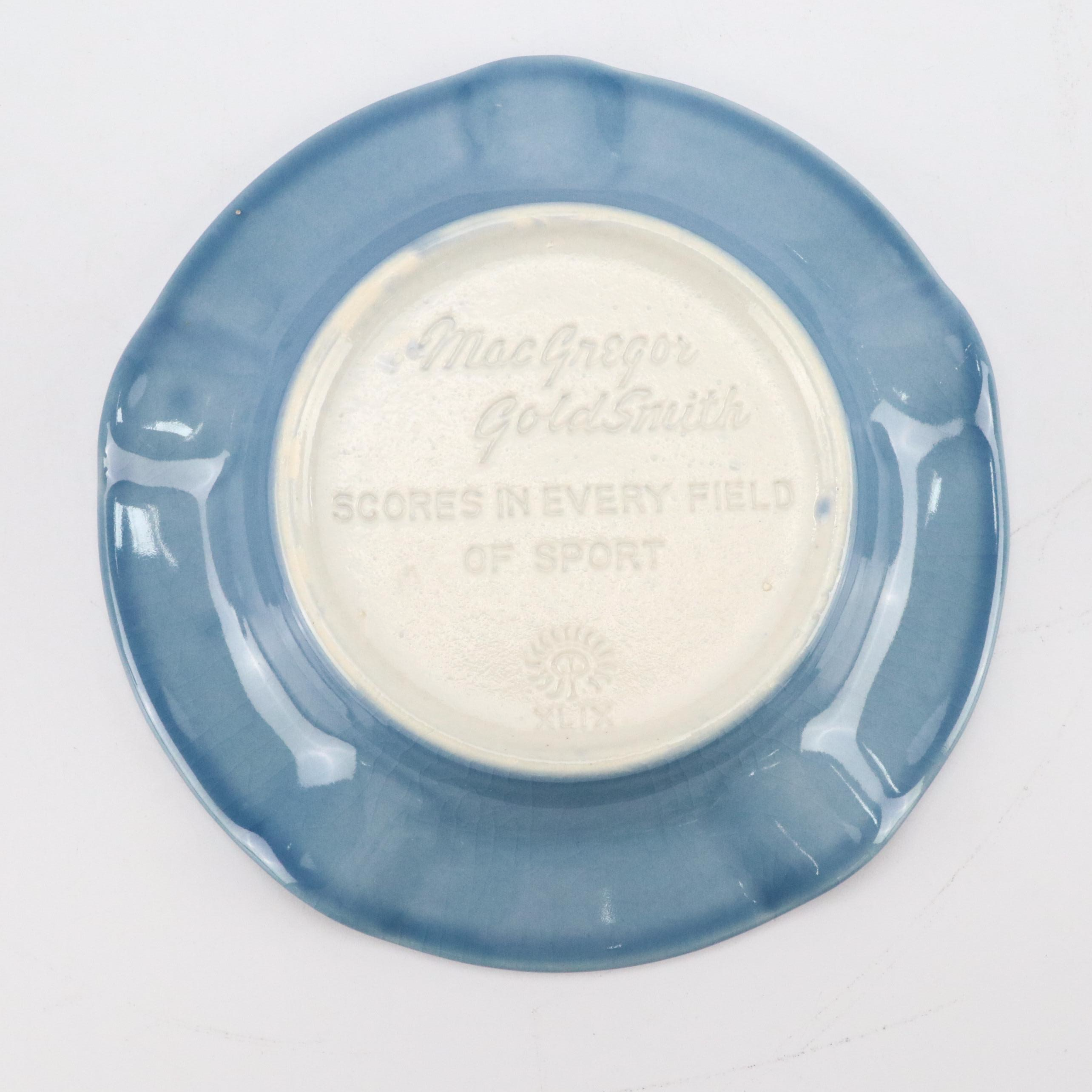 Rookwood Pottery Vases with Commerative Baseball Ashtray