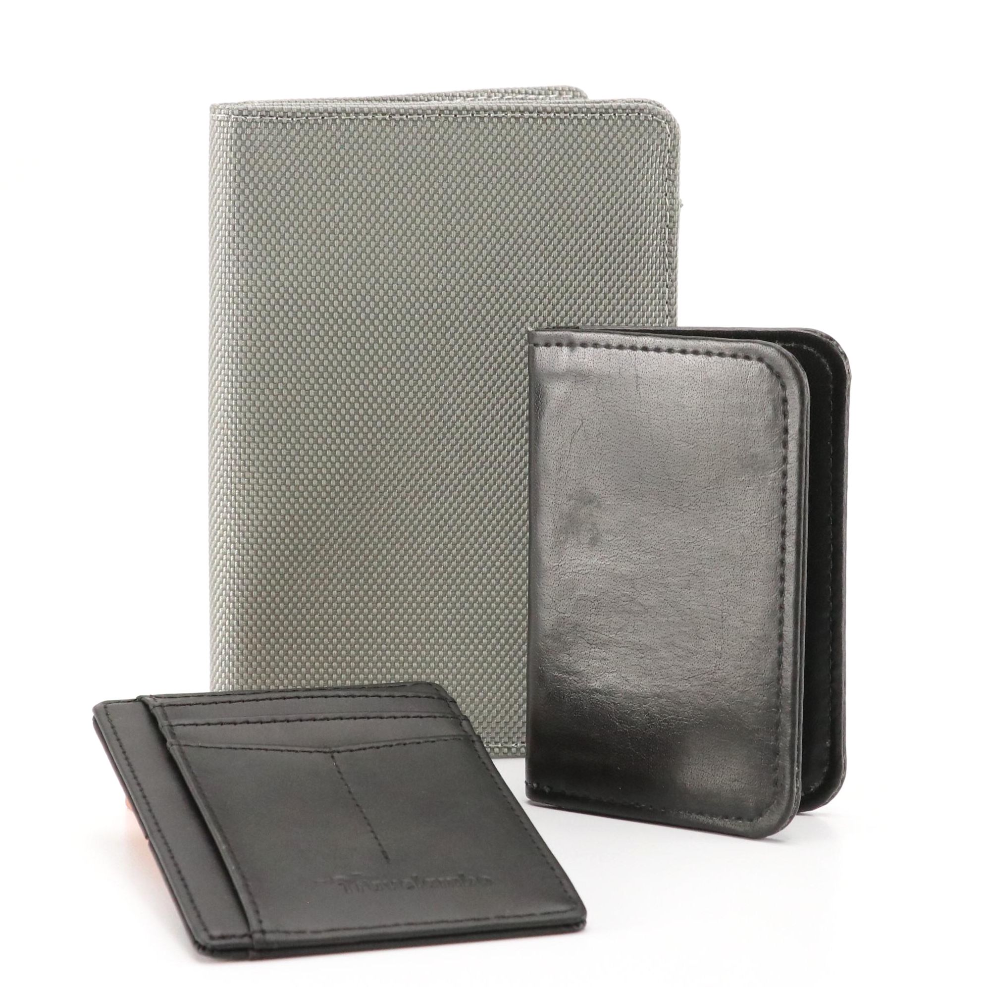 Hazel Leather ID Holder, Travelambo Card Holder & Goodfellow & Co. Bifold Wallet