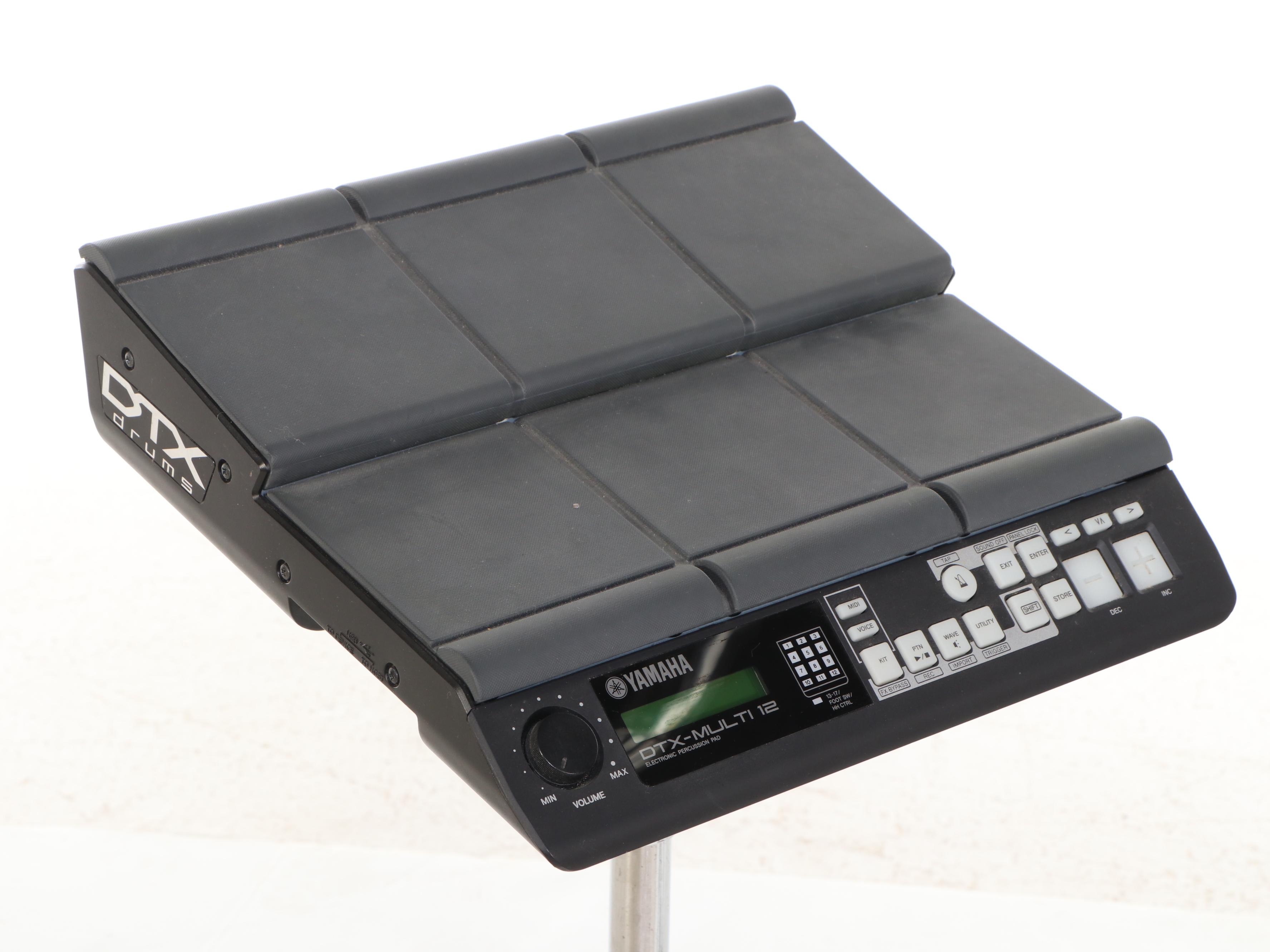Yamaha DTX-Multi 12 Electronic Percussion Pad with Chair