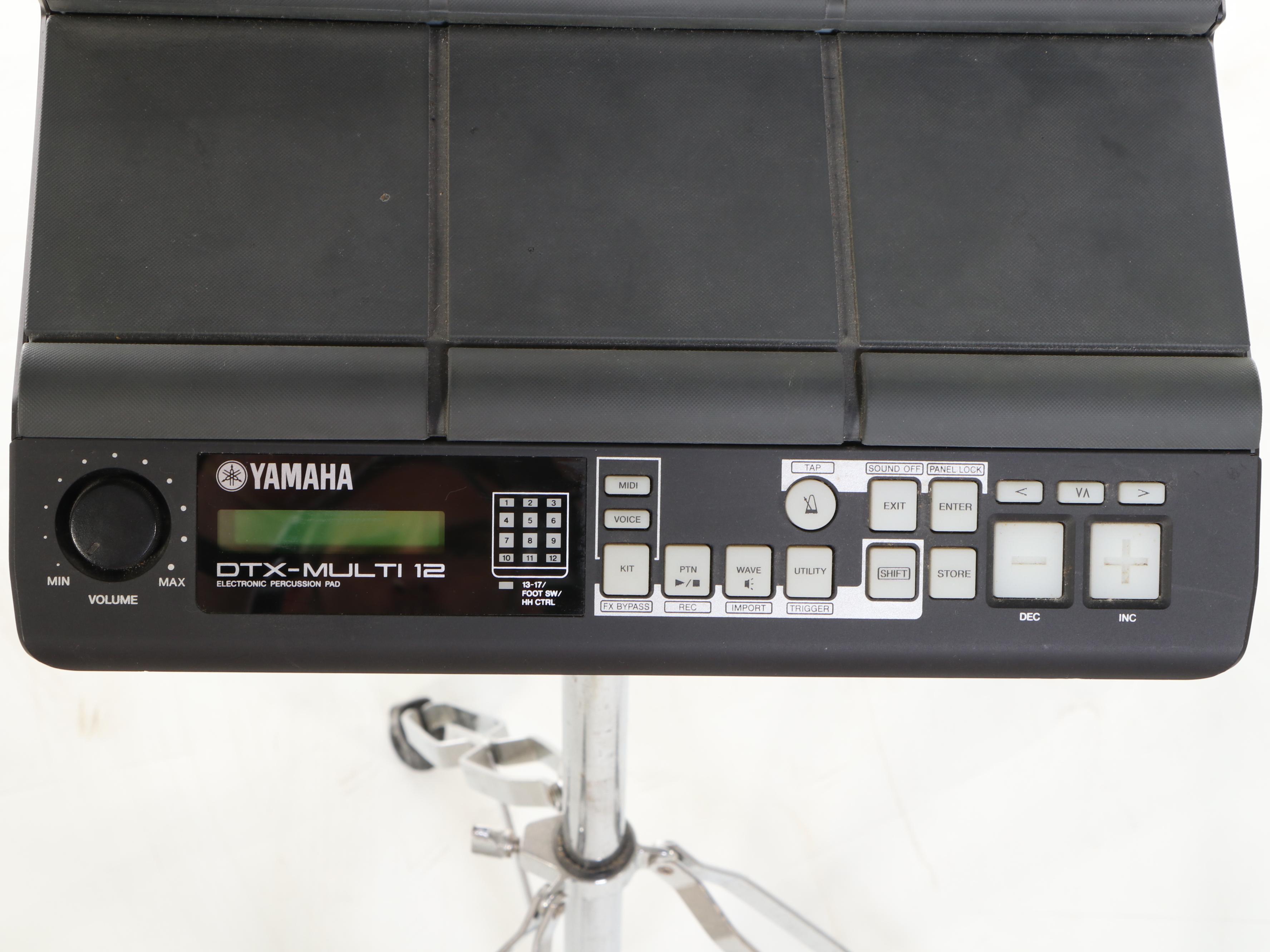Yamaha DTX-Multi 12 Electronic Percussion Pad with Chair