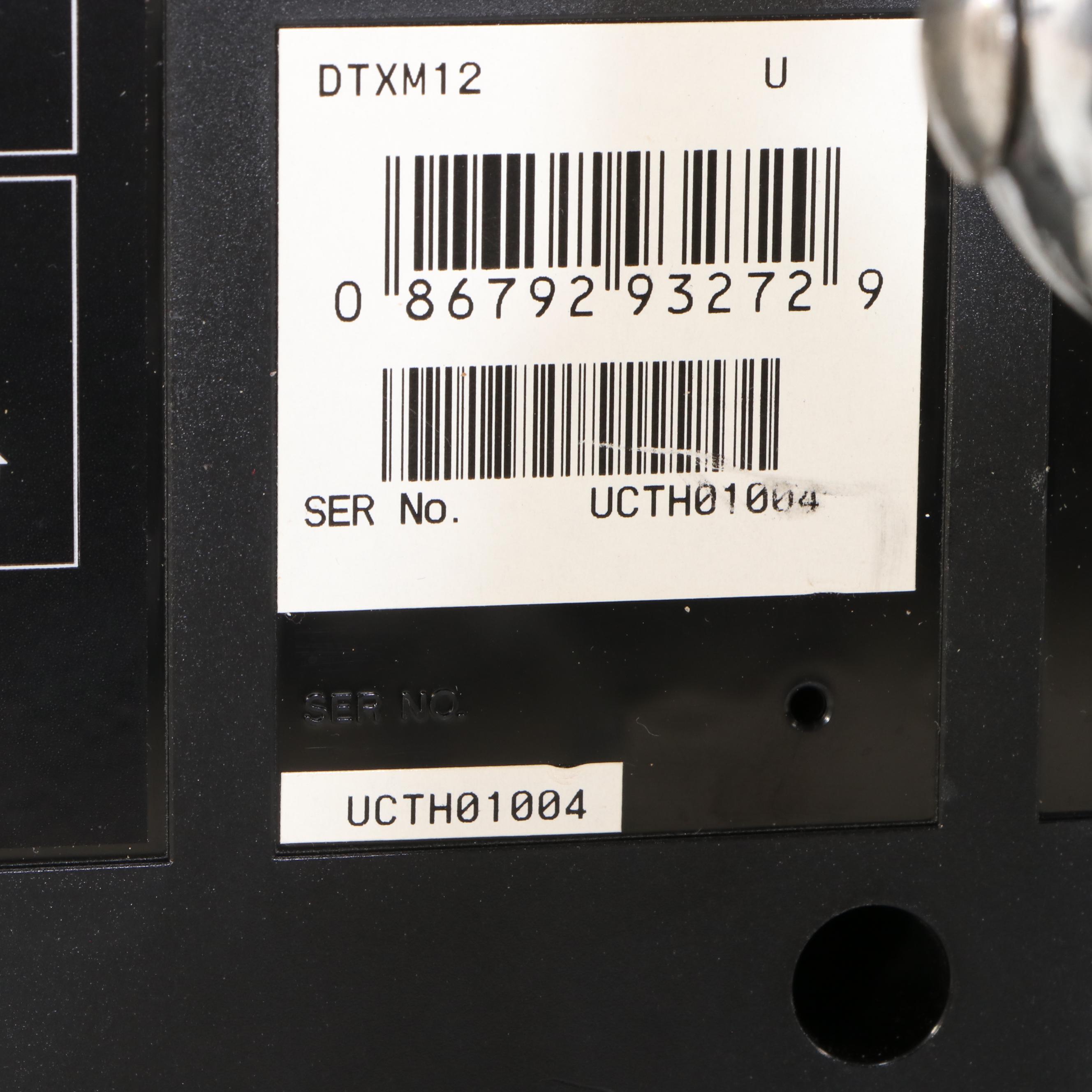 Yamaha DTX-Multi 12 Electronic Percussion Pad with Chair