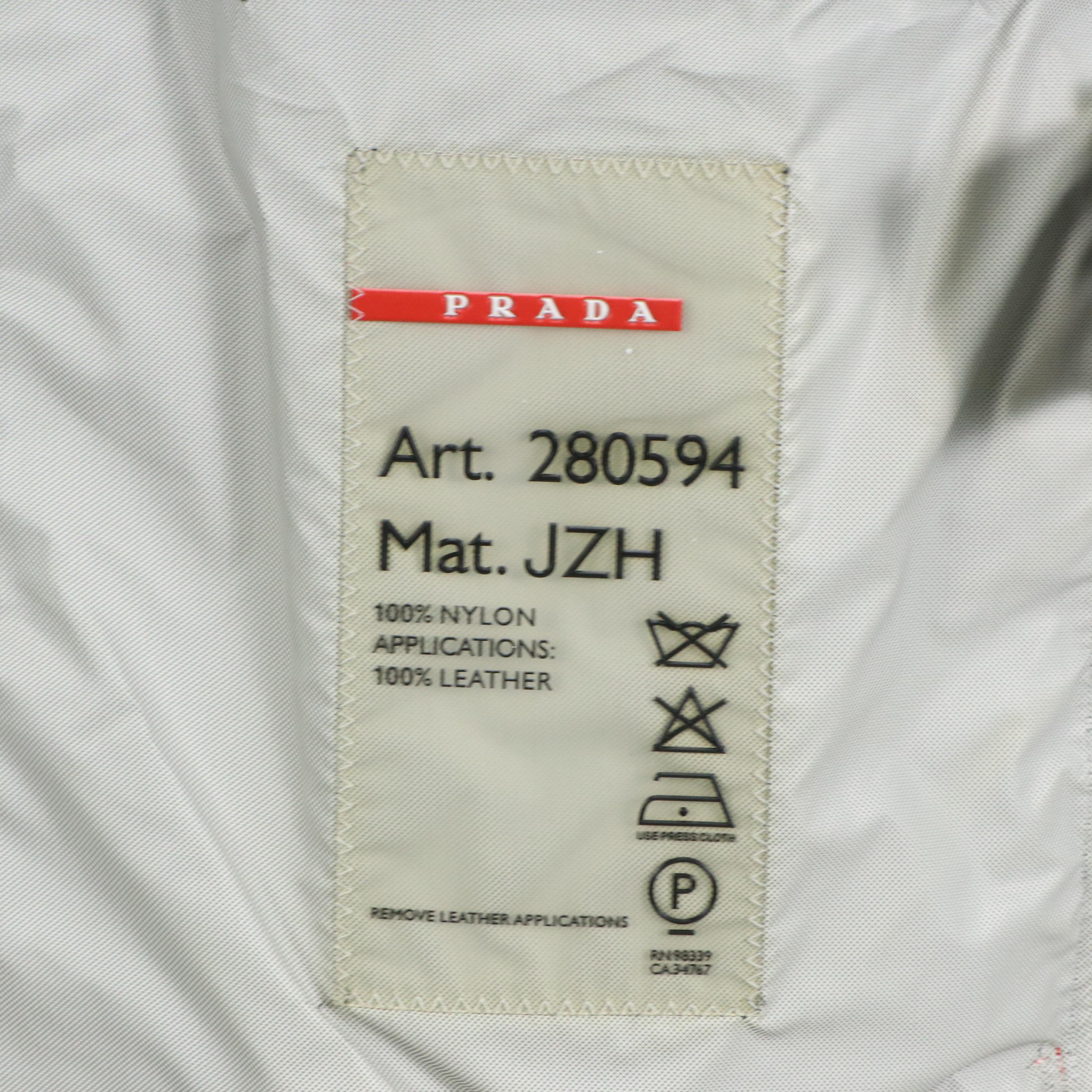 Prada Sport Windbreaker Jacket in Nylon