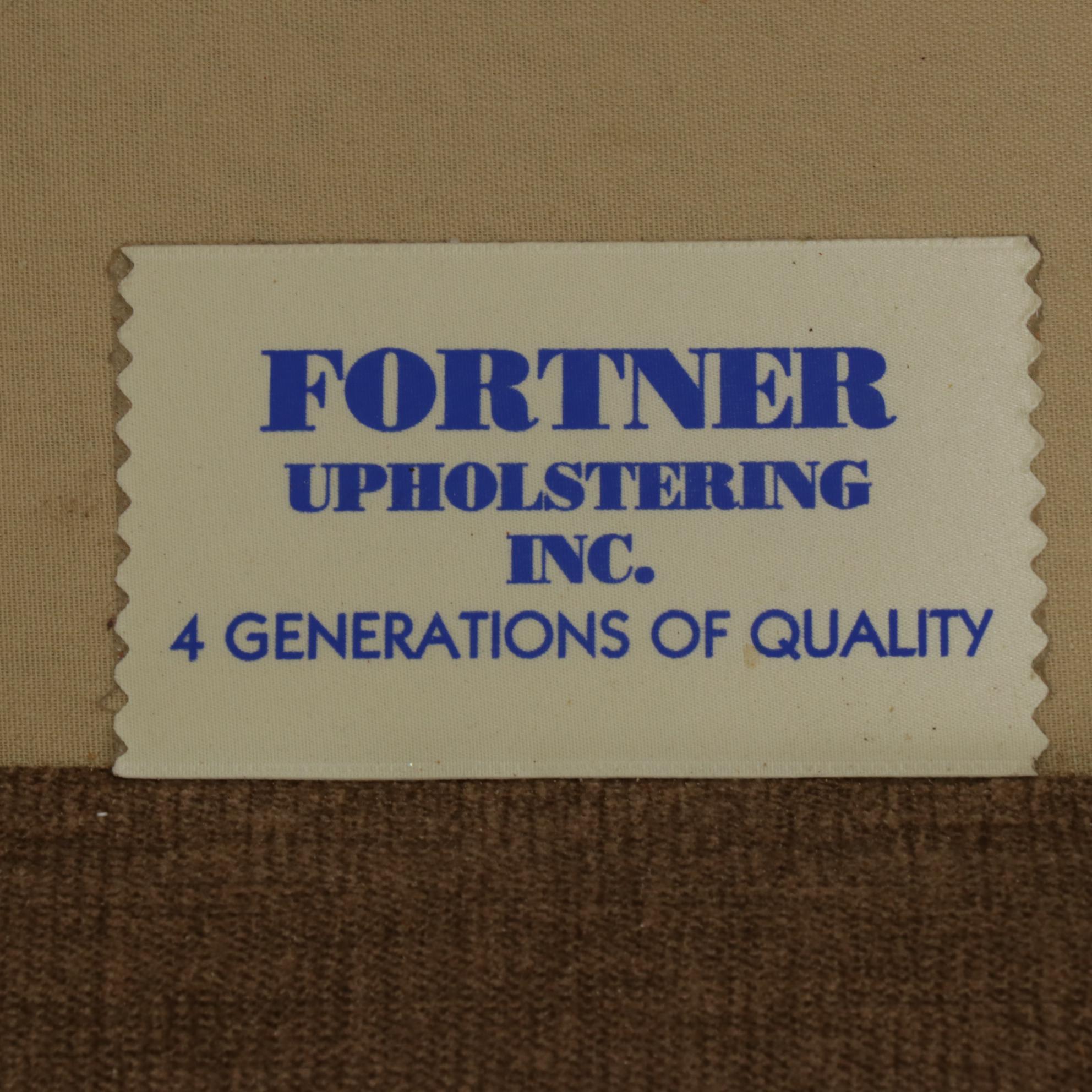 Paoli Mid Century Modern Walnut Stationary Rocking Chair