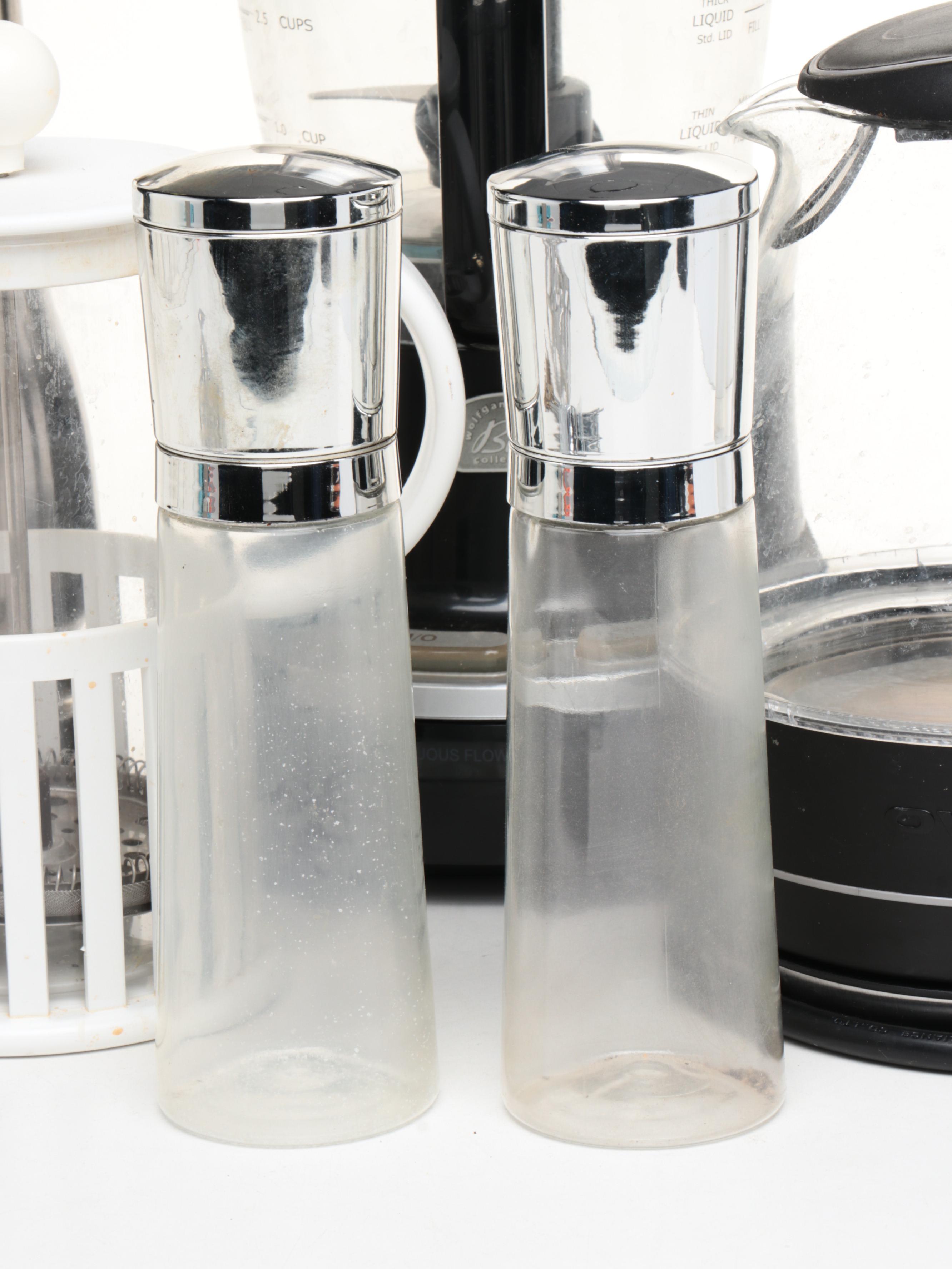 Wolfgang Puck Food Processor with Other Kitchen Appliances and Accessories