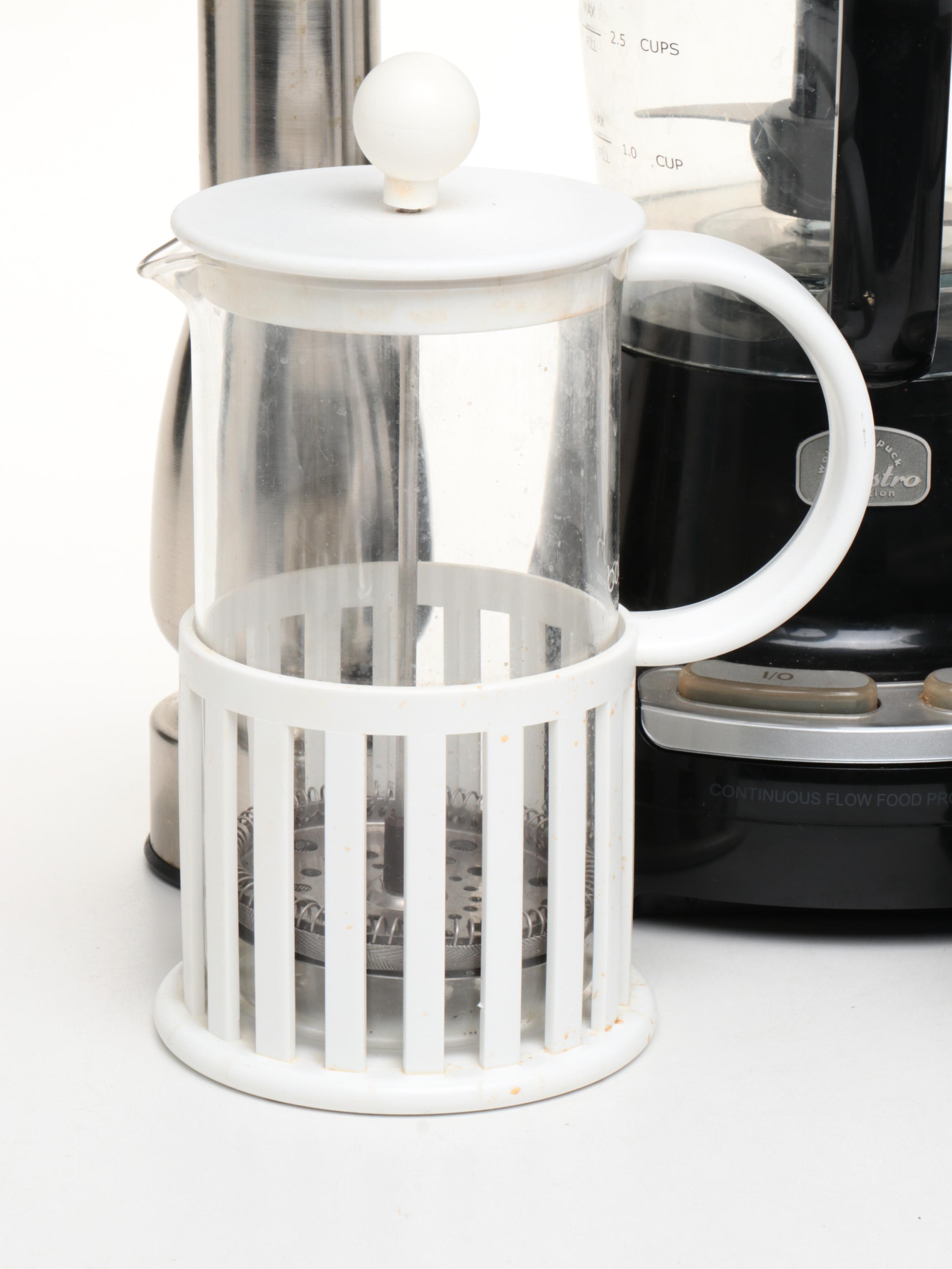 Wolfgang Puck Food Processor with Other Kitchen Appliances and Accessories