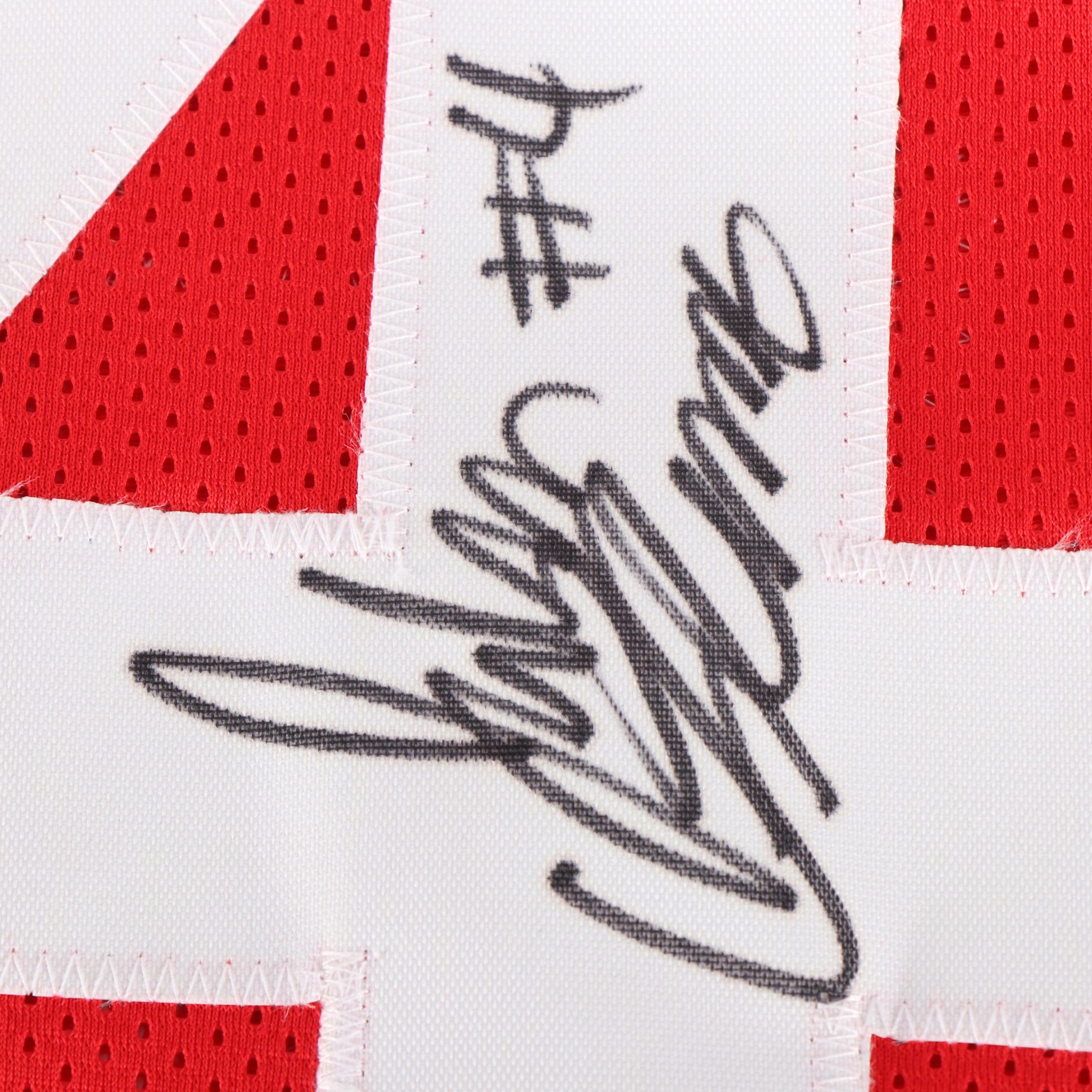 Julian Fleming and Binjimen Victor Signed Ohio State Buckeyes Jerseys, JSA