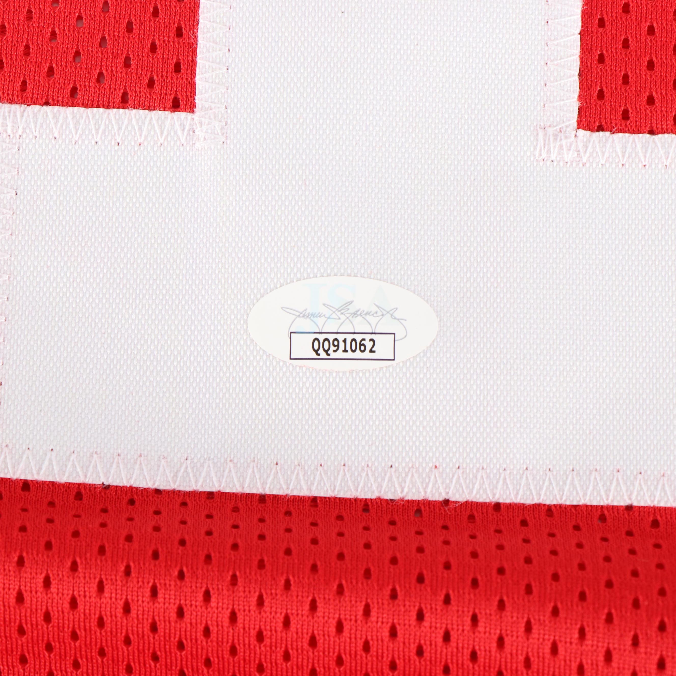 Julian Fleming and Binjimen Victor Signed Ohio State Buckeyes Jerseys, JSA